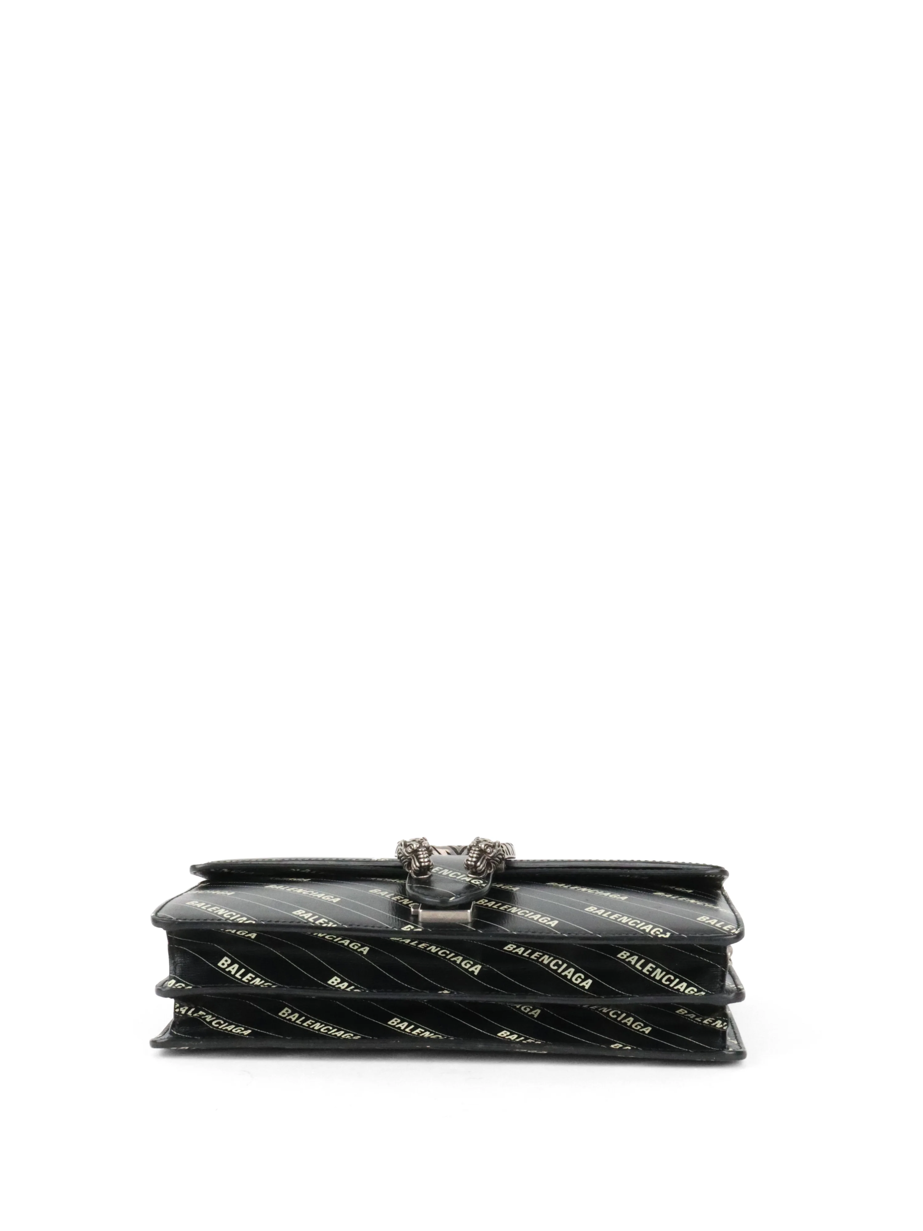 Gucci x Balenciaga Small Black Dionysus The Hacker Project Bag