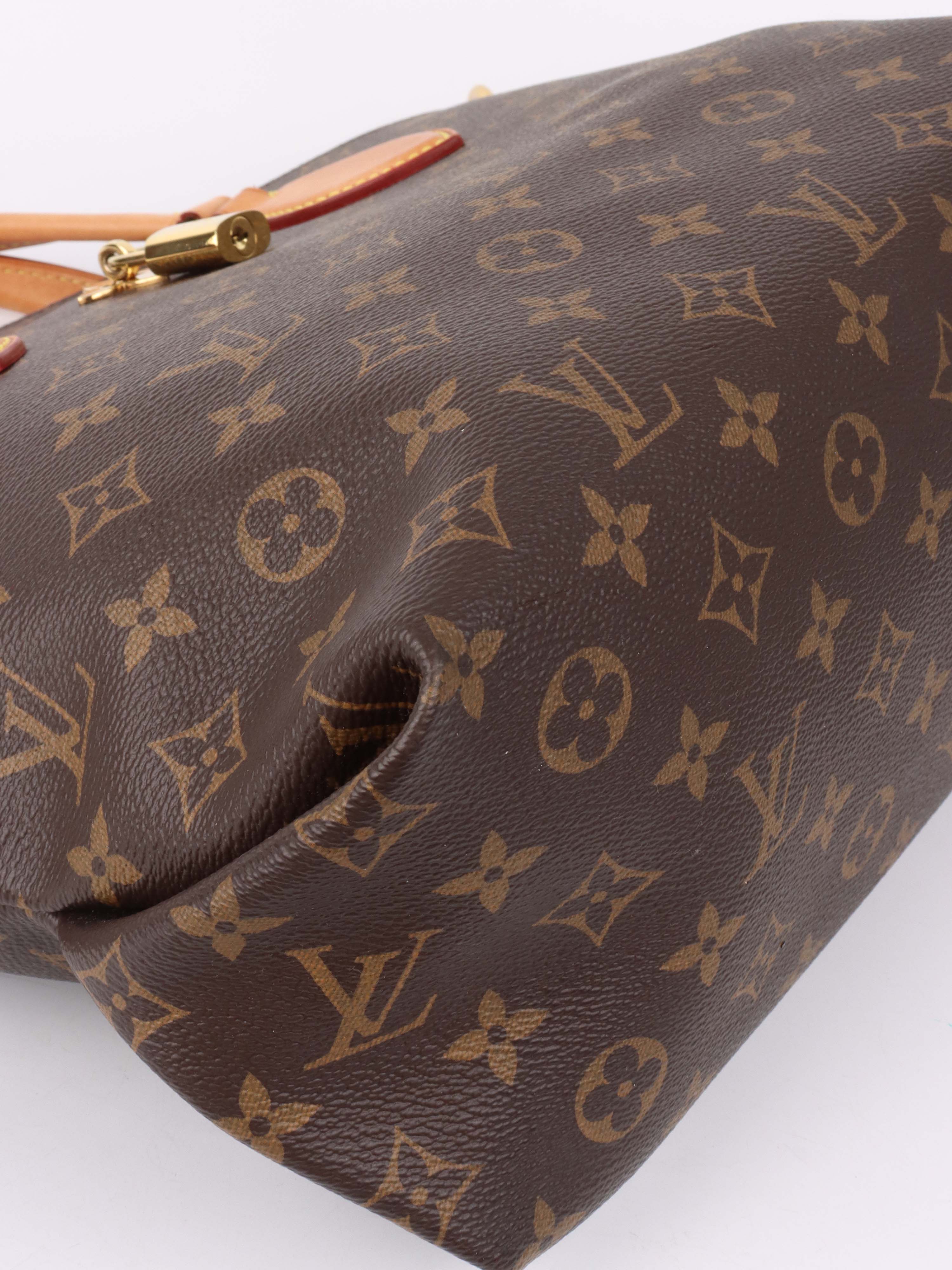 Louis Vuitton Monogram MM Flower Zipped Tote.