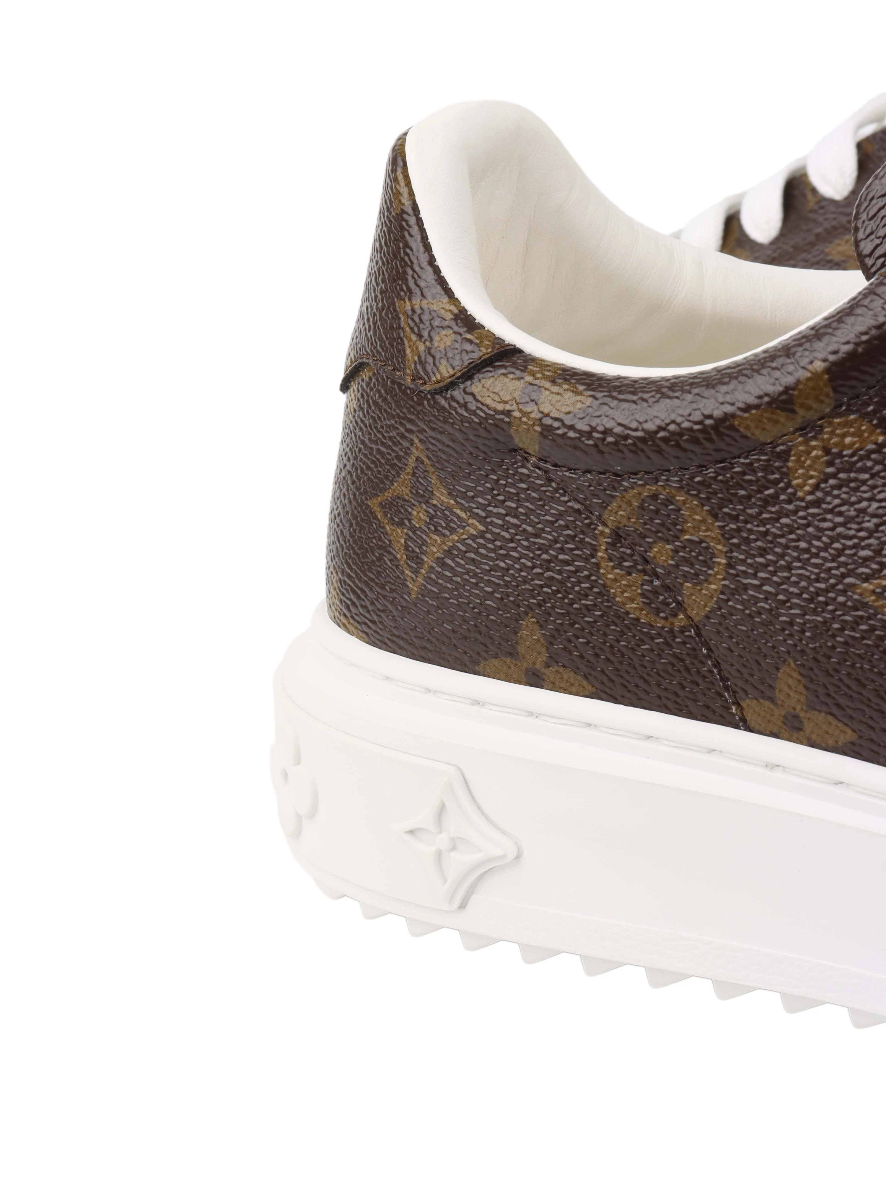 Louis Vuitton Monogram Timeout Sneakers.