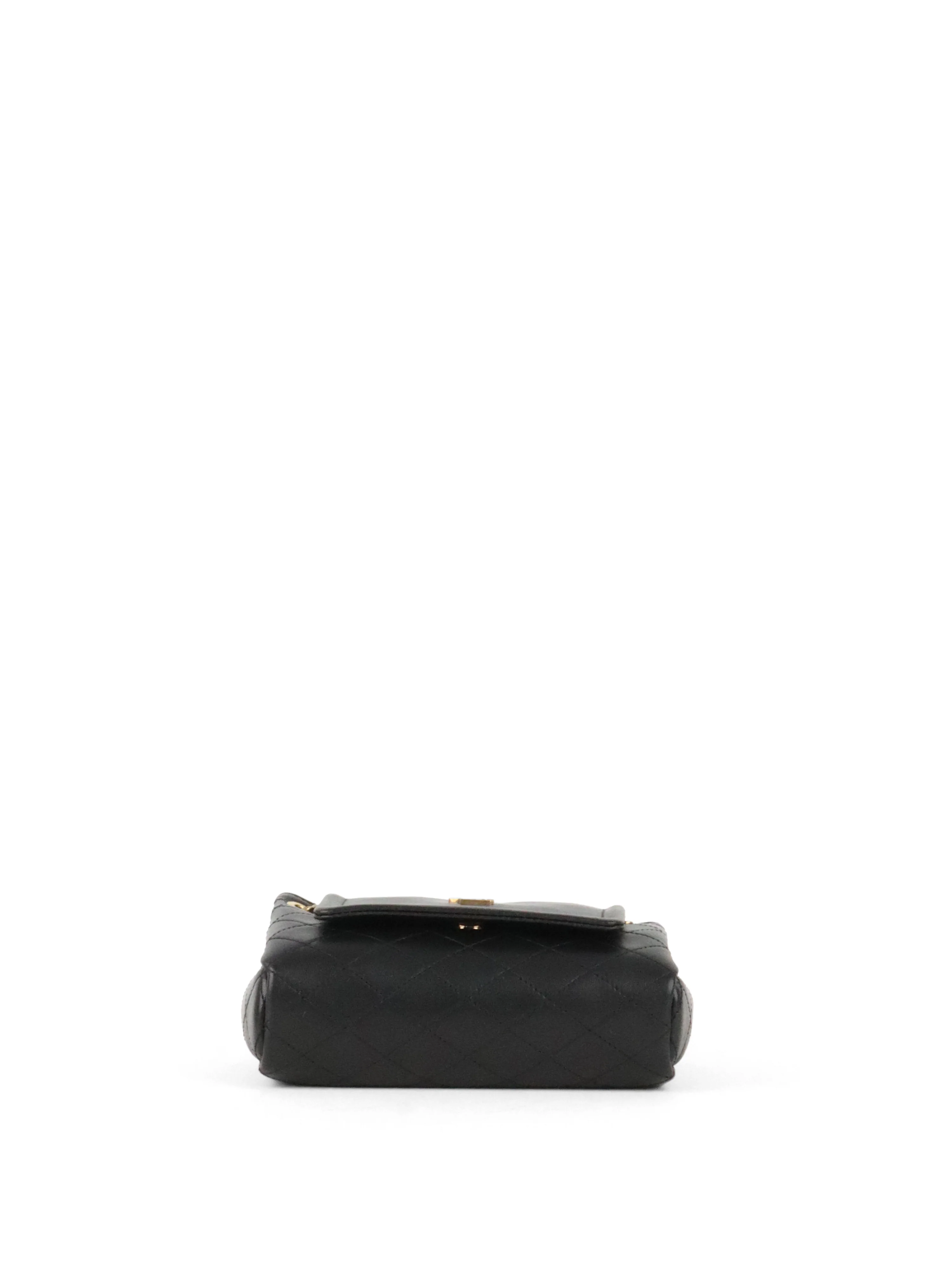 Saint Laurent Black Mini Nolita Shoulder Bag