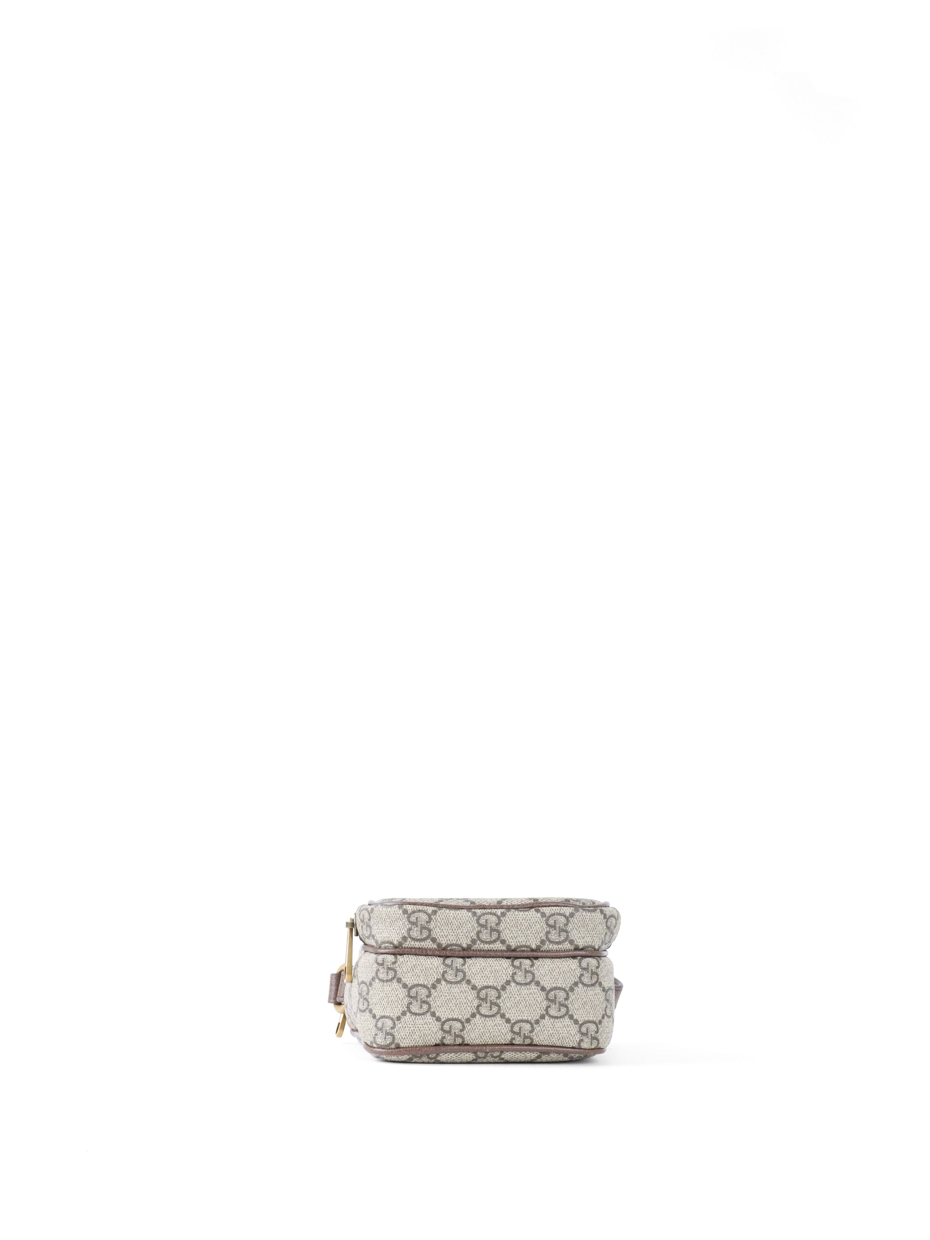 Gucci Mini Neo GG Supreme Canvas Vintage Crossbody Bag.
