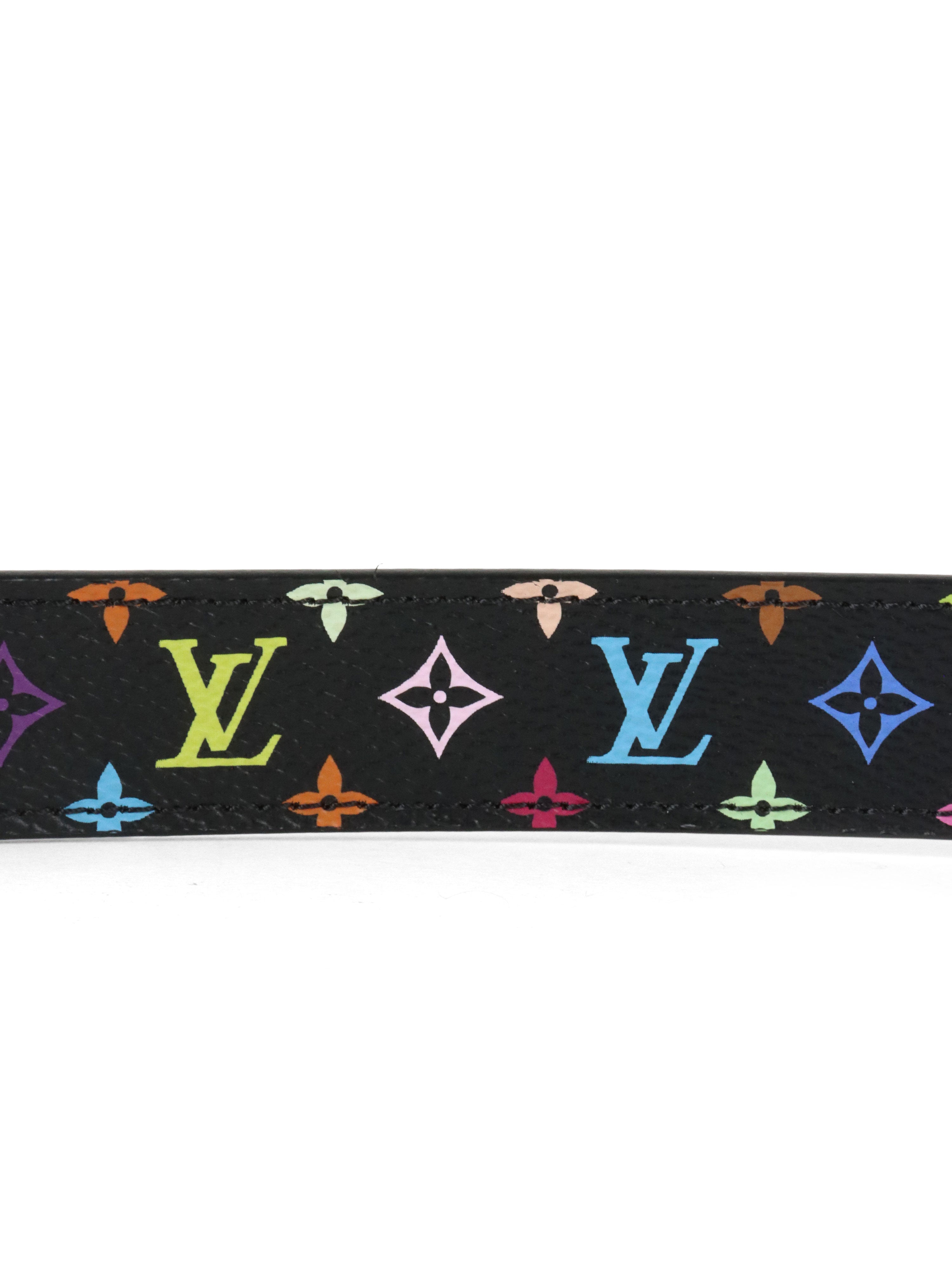 Louis Vuitton x Takashi Murakami Multicolour Belt