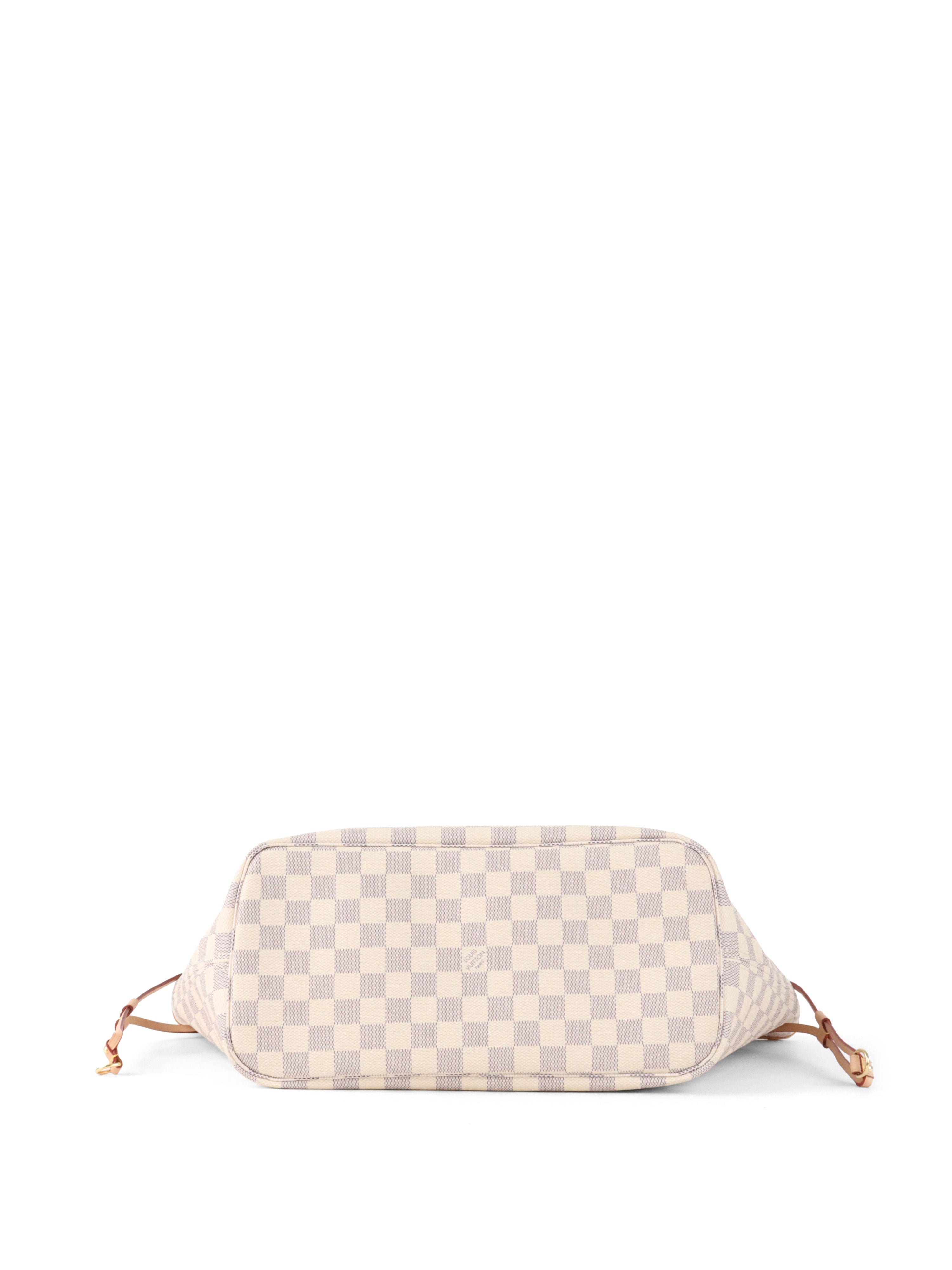 Louis Vuitton Damier Azur Neverfull MM Bag