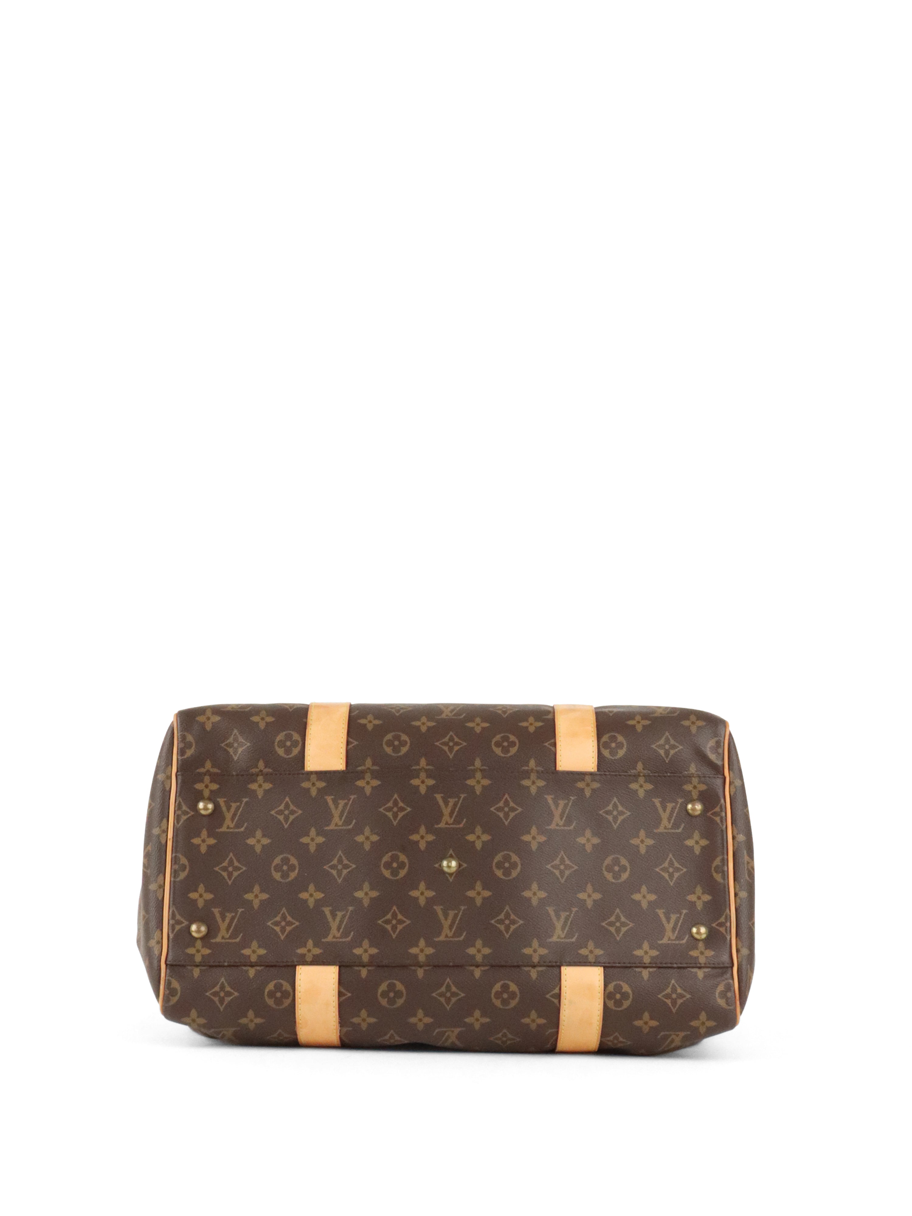 Louis Vuitton Vintage Monogram Carryall Duffle Bag