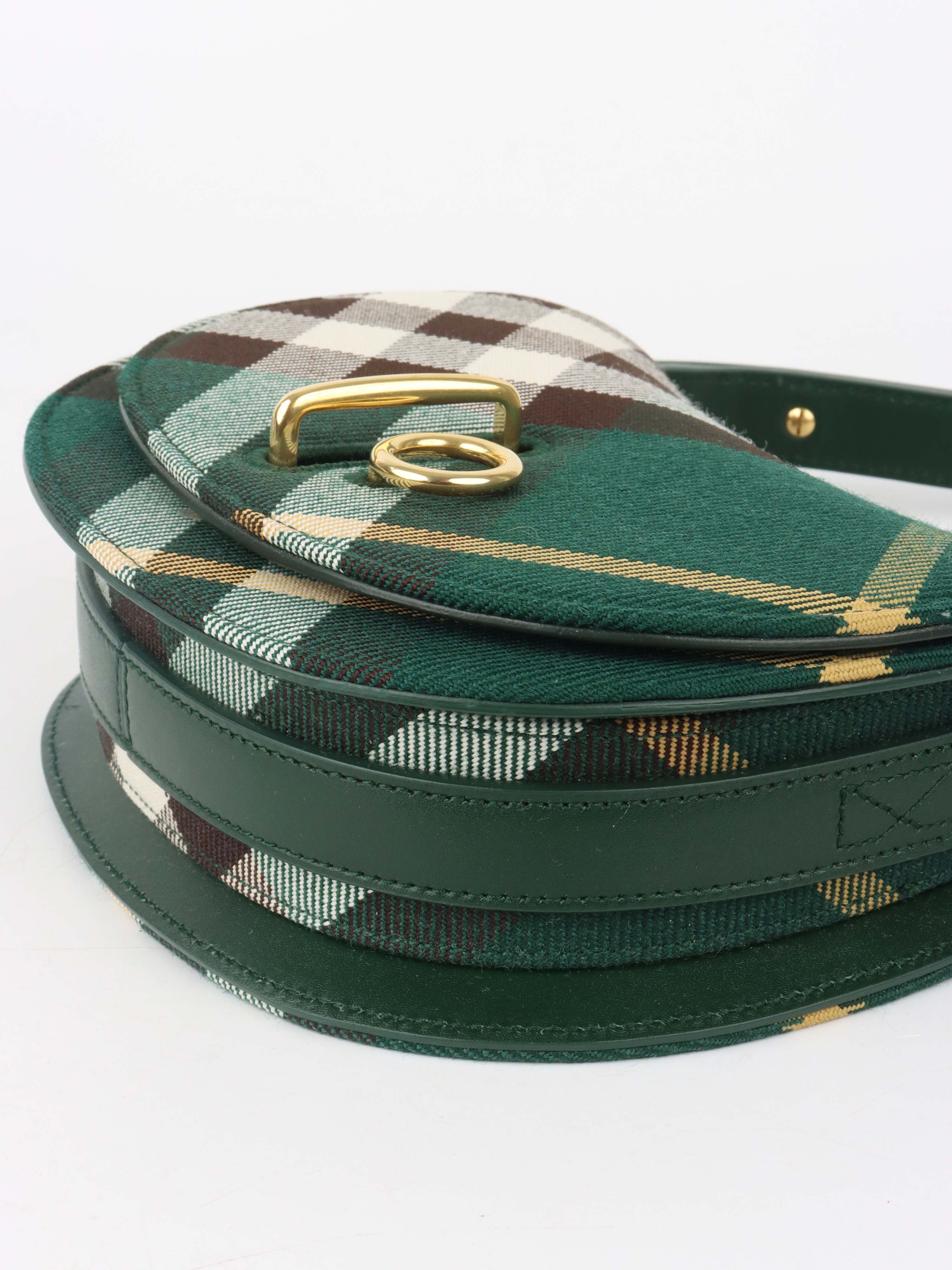 Burberry Deep Green Mini Rocking Horse Bag.