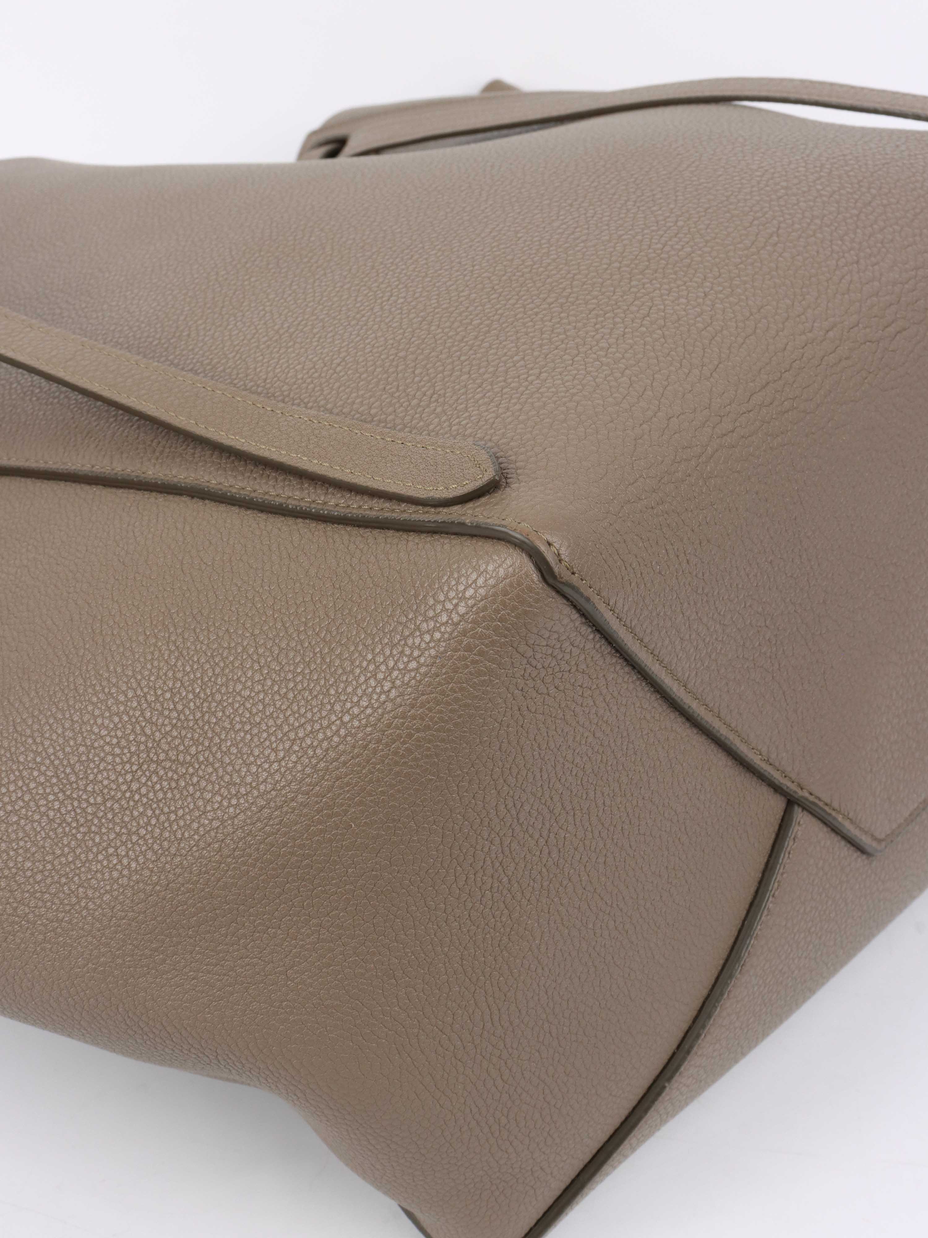 Celine Dark Grey Phantom Tote Bag.