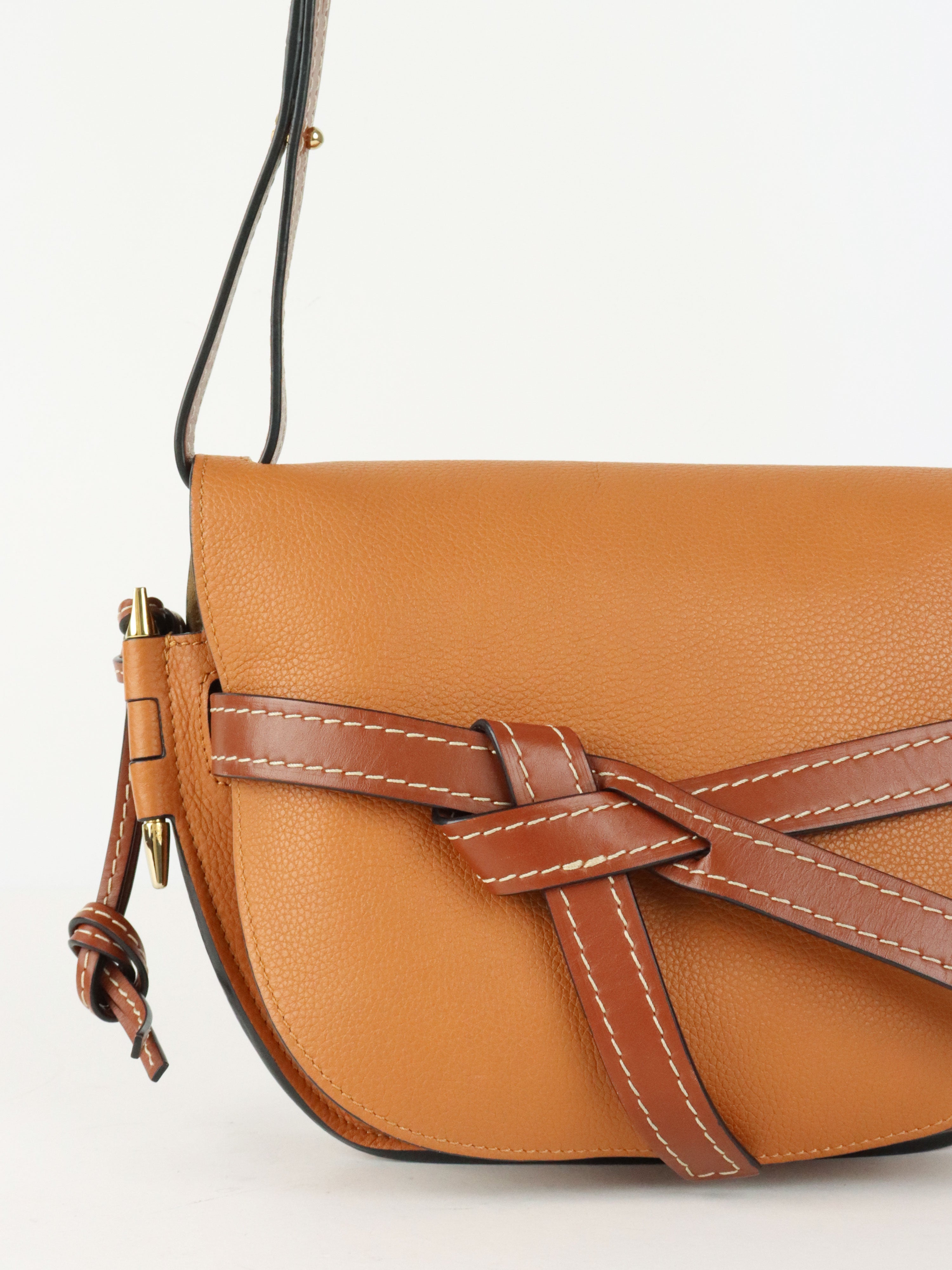 Loewe Small Gate Tan Bag