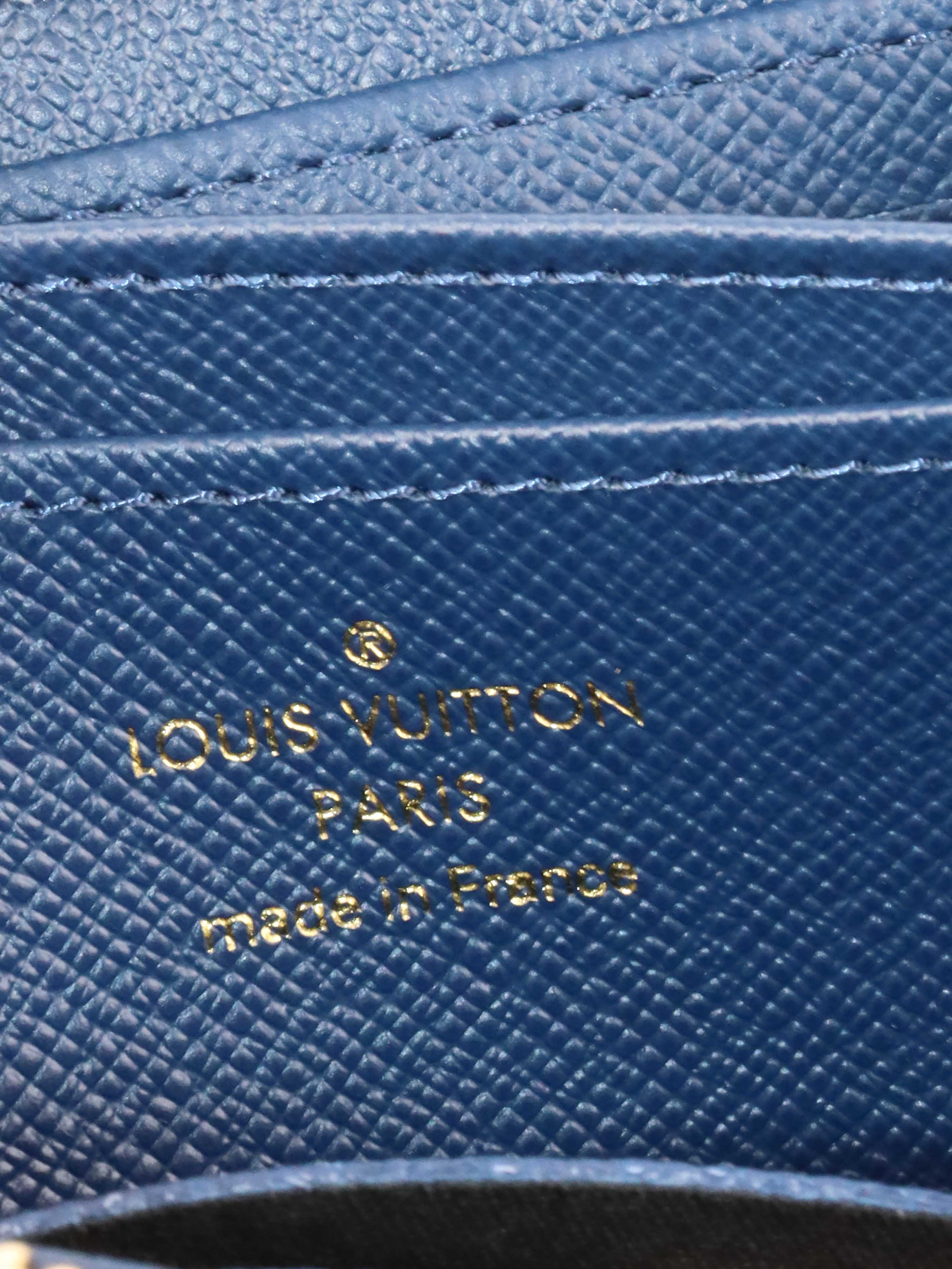 Louis Vuitton Denim Zippy Coin Pouch.