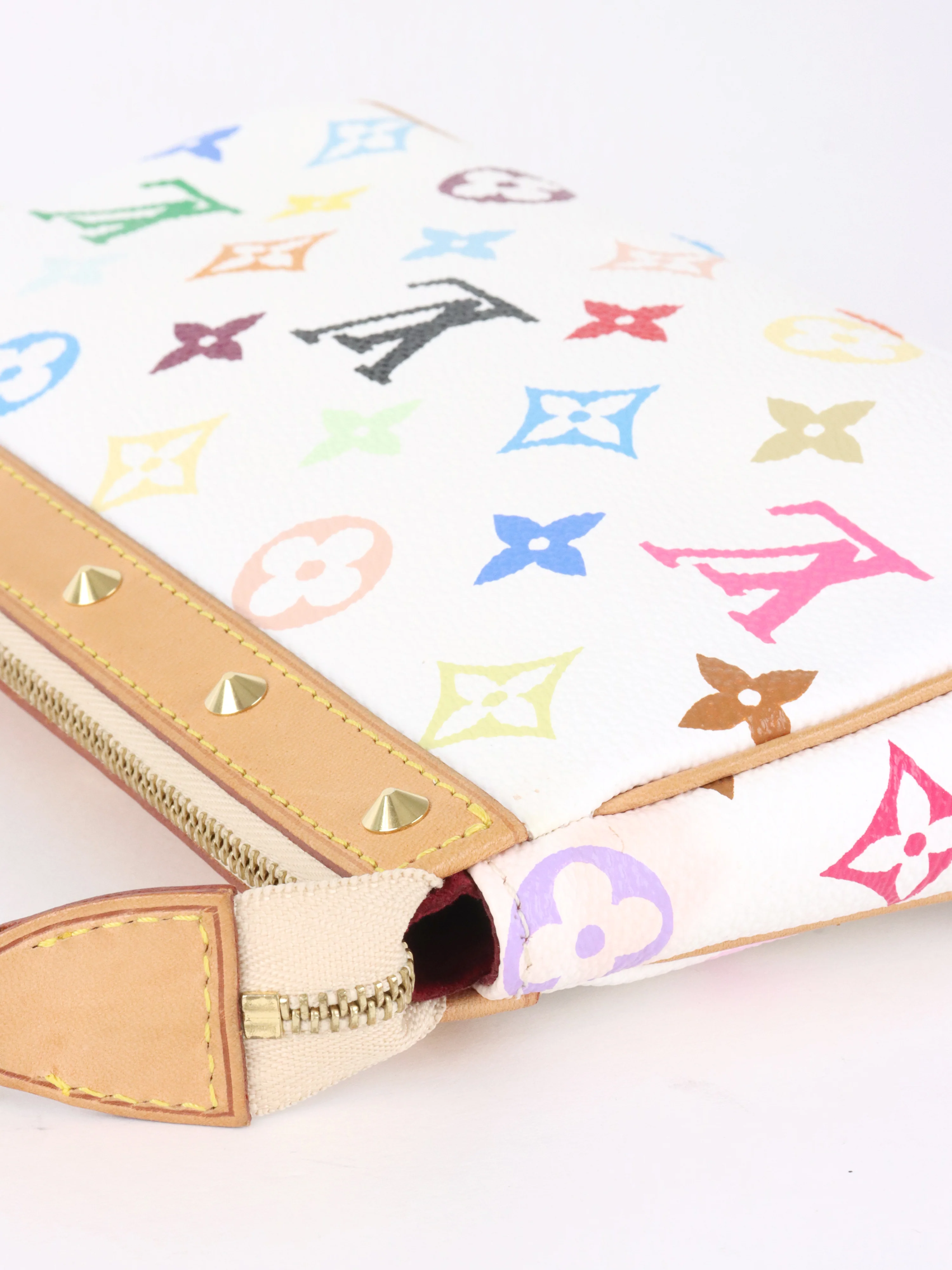 Louis Vuitton x Takashi Murakami Vintage Pochette Accessoires Bag