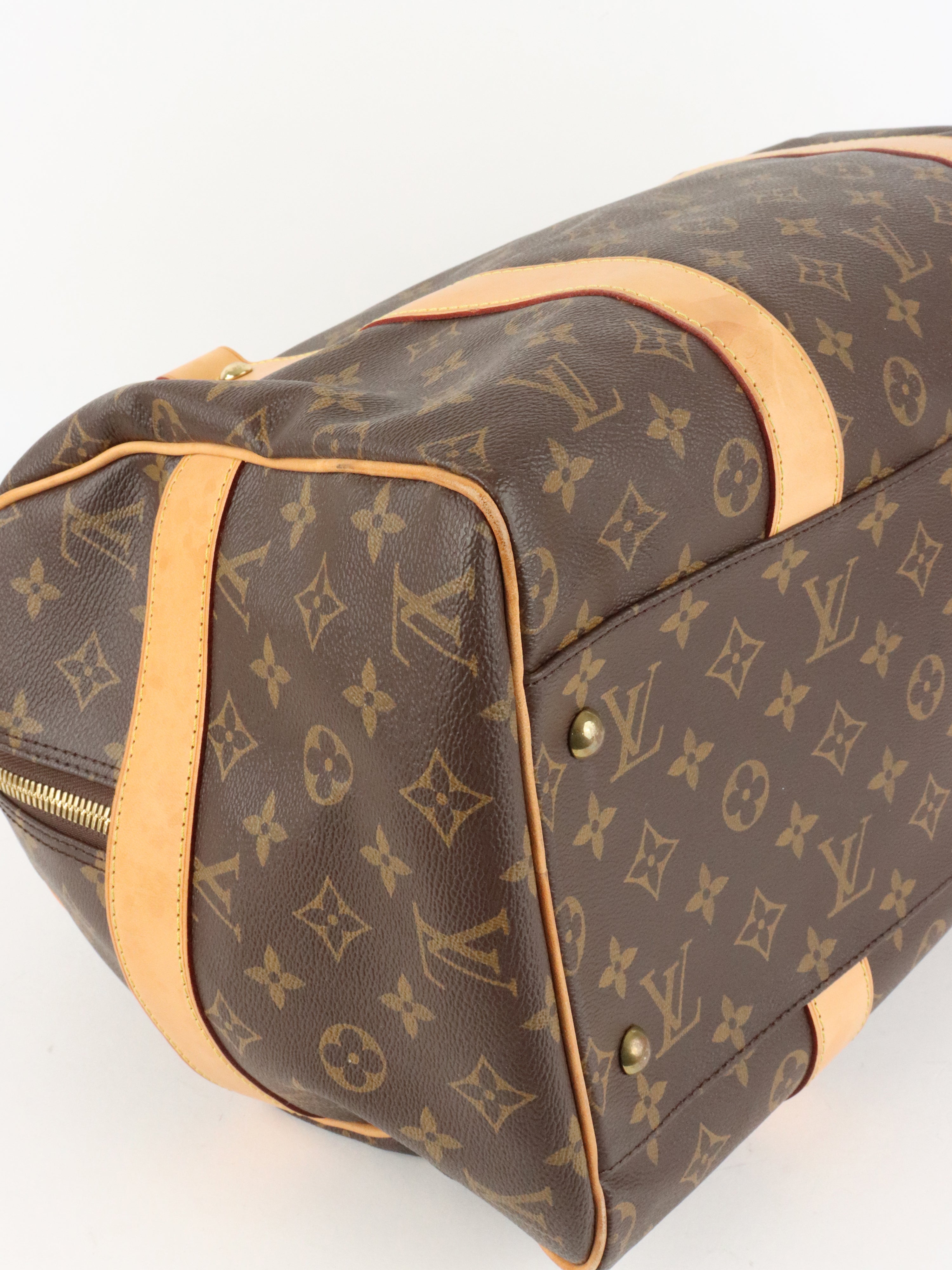 Louis Vuitton Vintage Monogram Carryall Duffle Bag