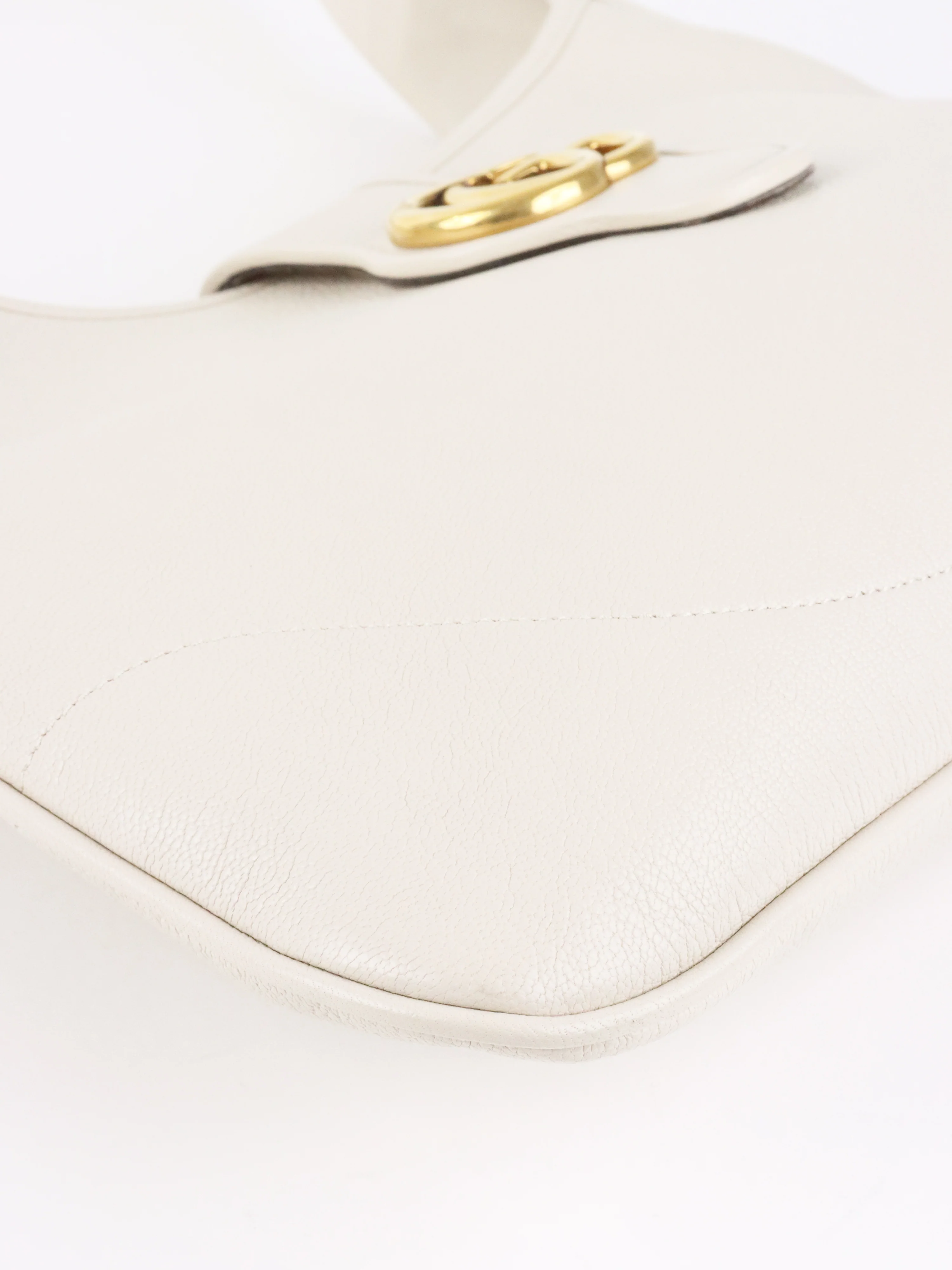 Gucci White Medium Aphrodite Shoulder Bag