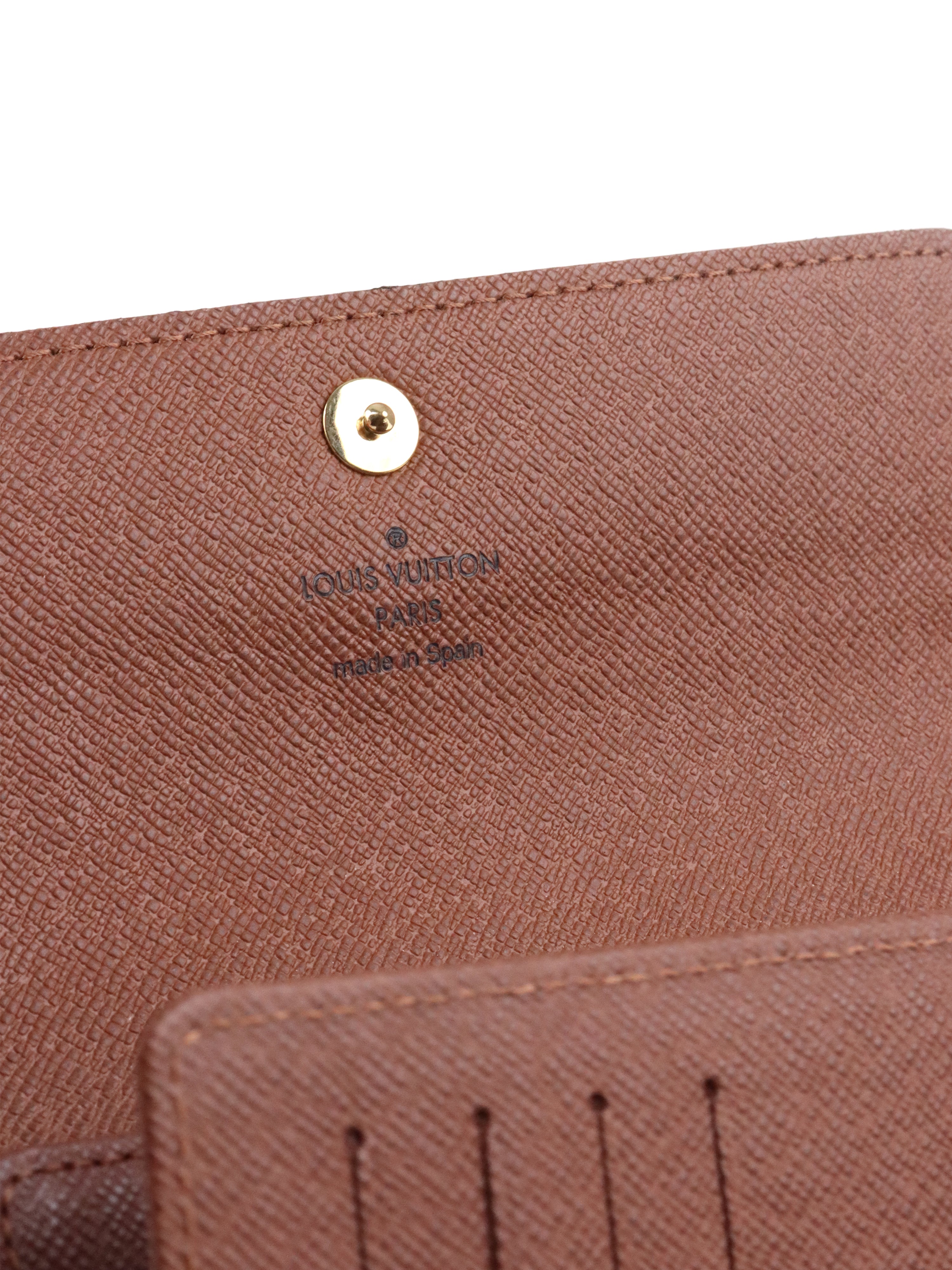 Louis Vuitton Monogram Canvas Alexandra Trifold Wallet