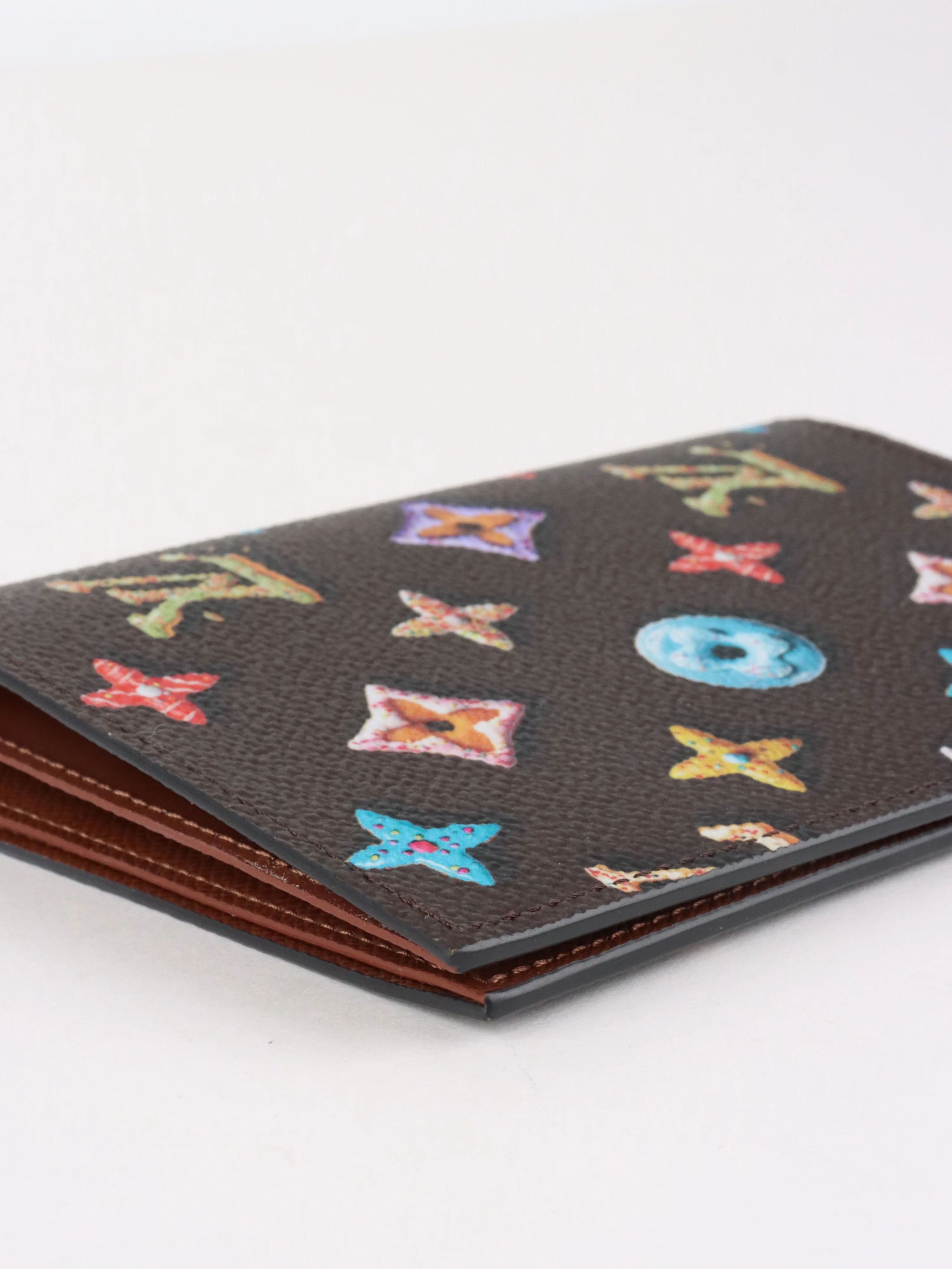 Louis Vuitton Monogram Donuts Passport Cover