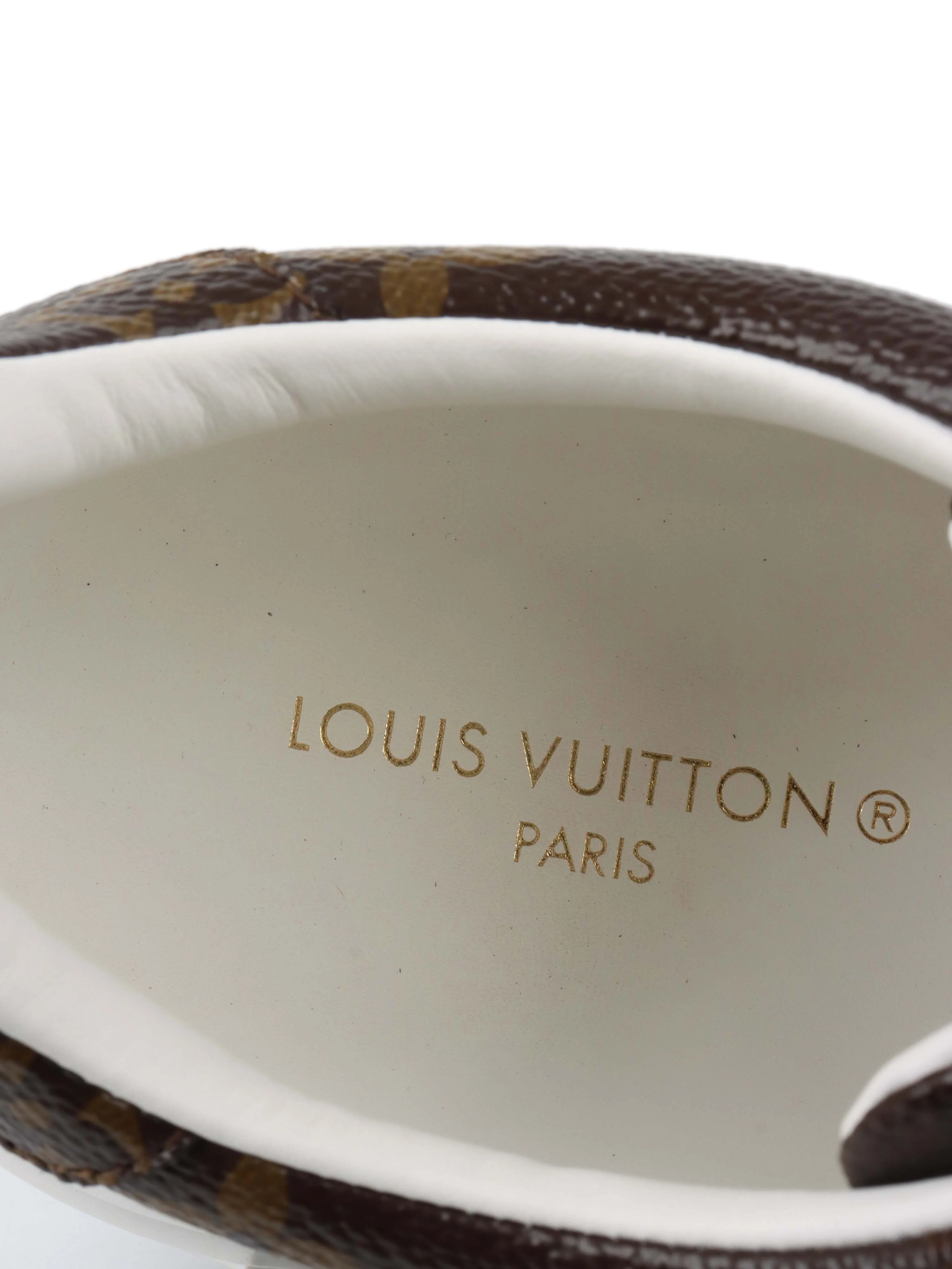 Louis Vuitton Monogram Timeout Sneakers.