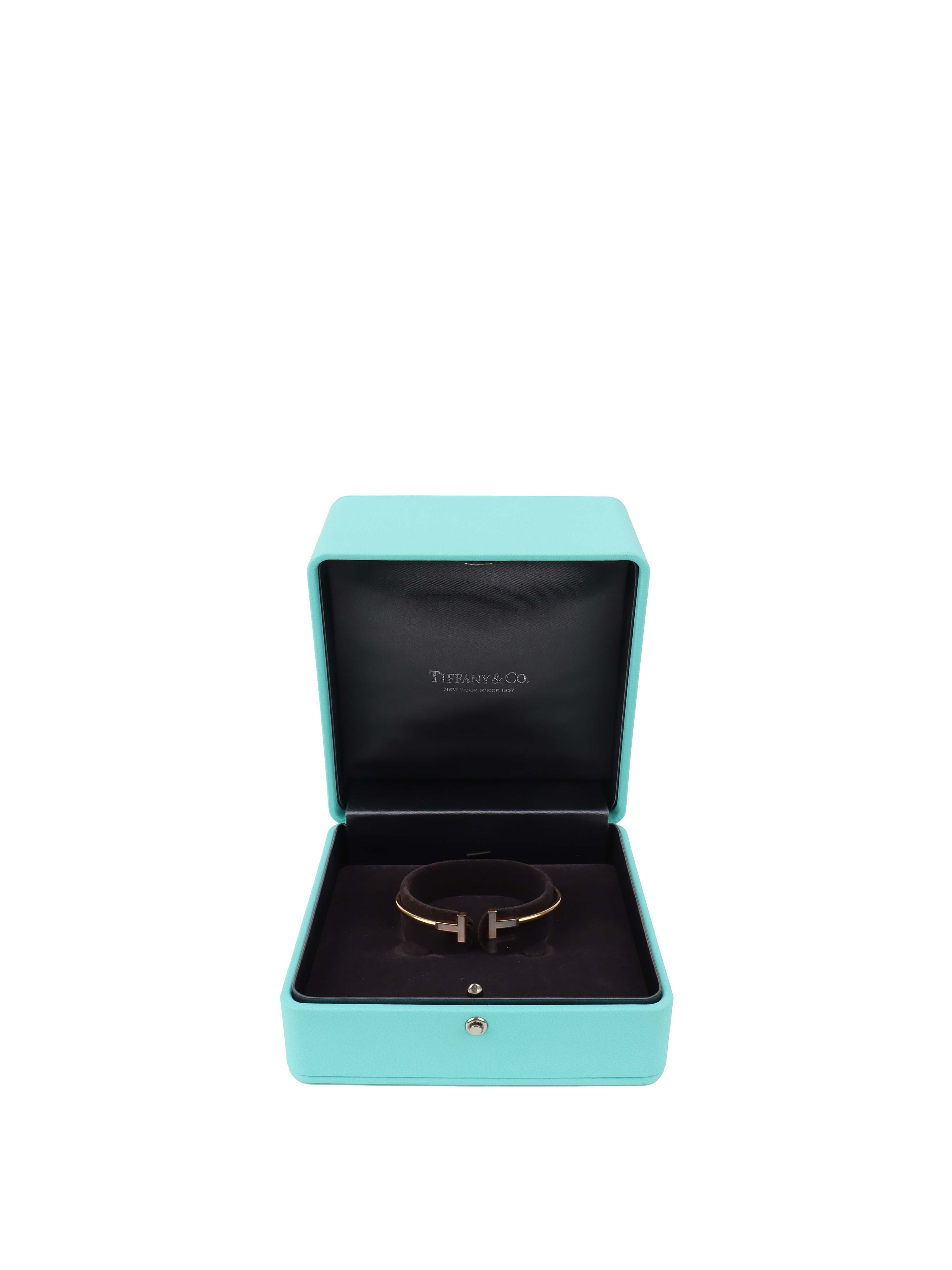 Tiffany&Co Wire Bracelet in Yellow Gold with Mother-of-pearl.