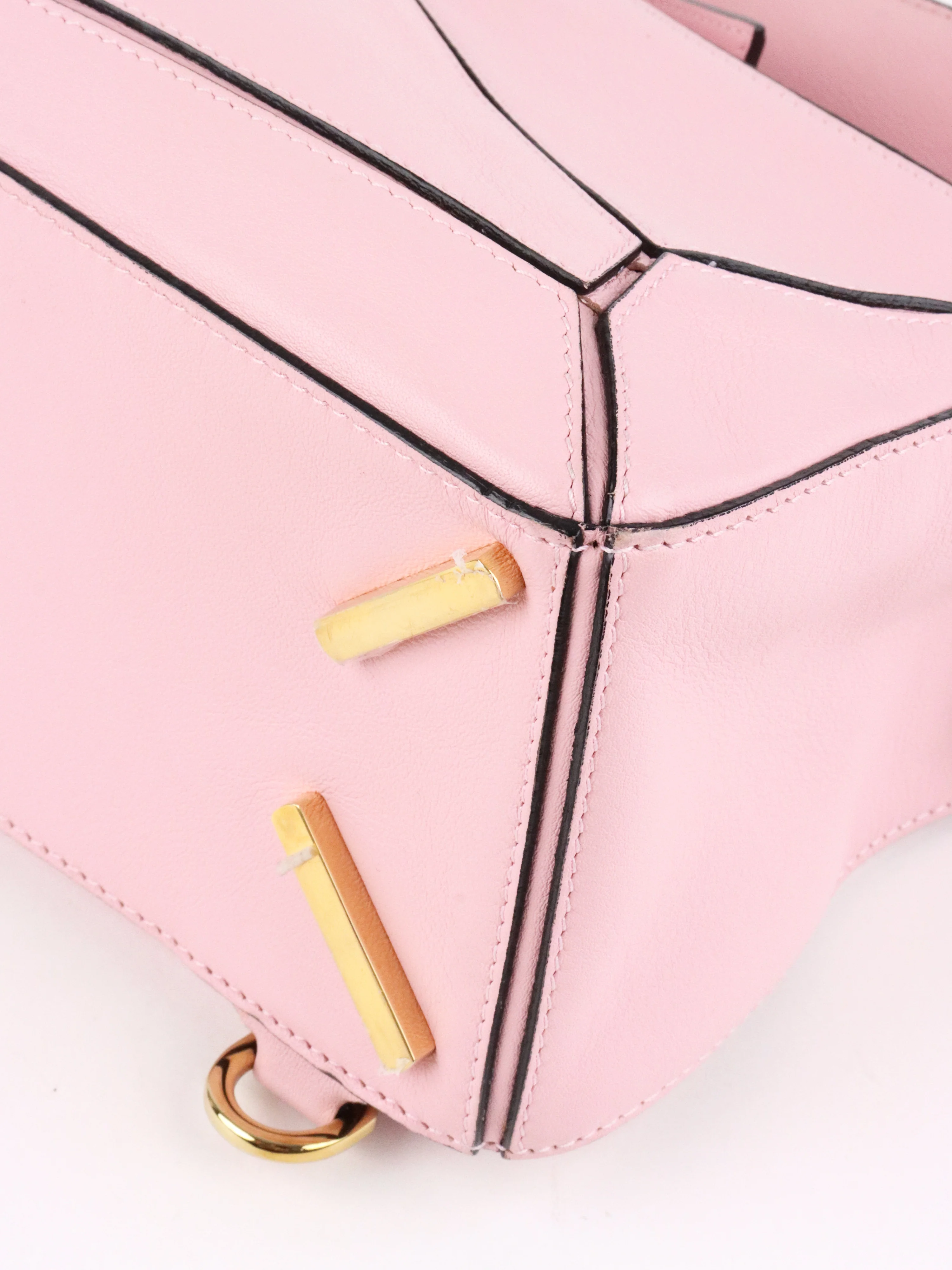 Loewe Small Soft Pink Puzzle Bag