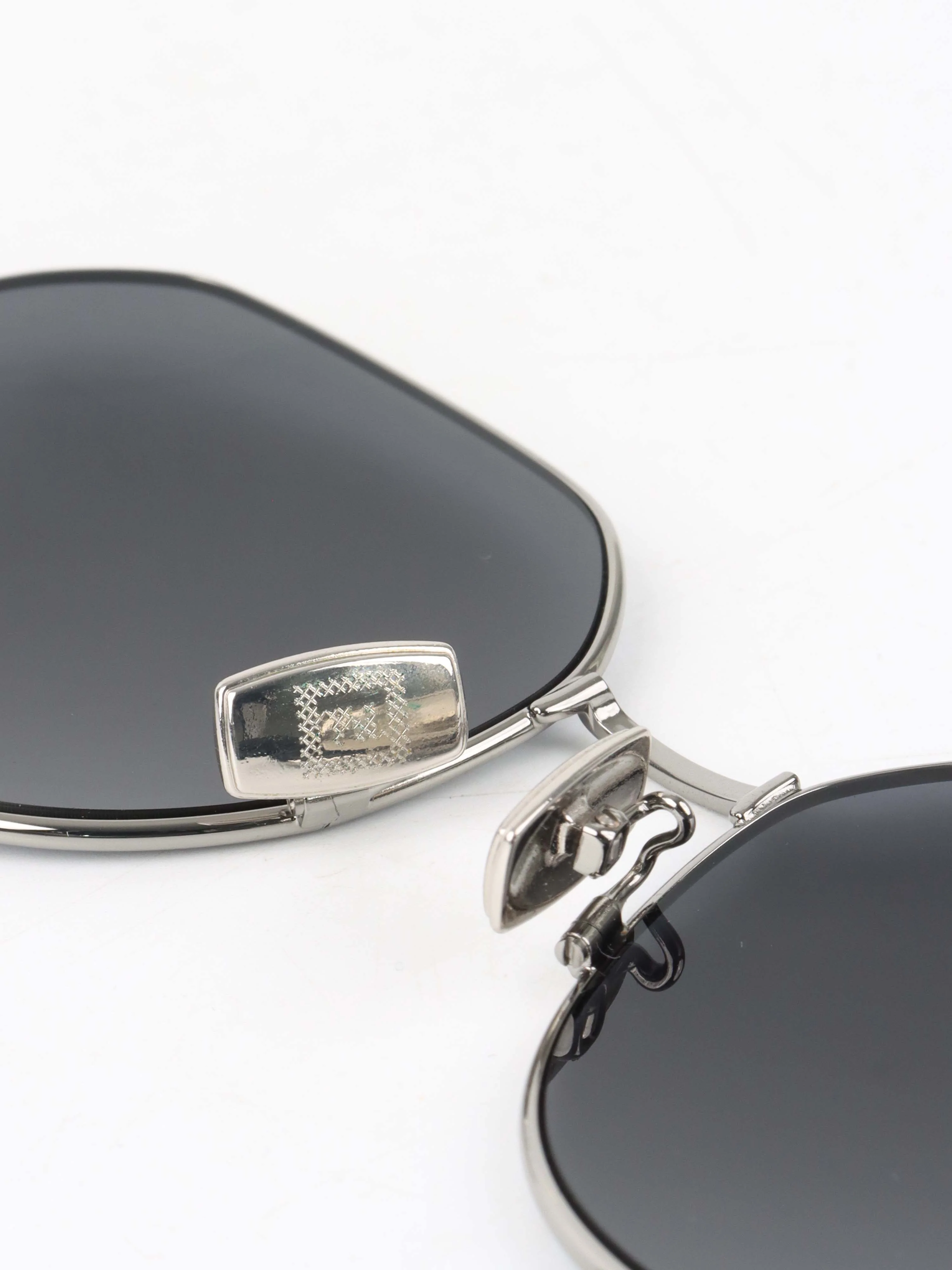 Fendi Silver frame sunglasses.