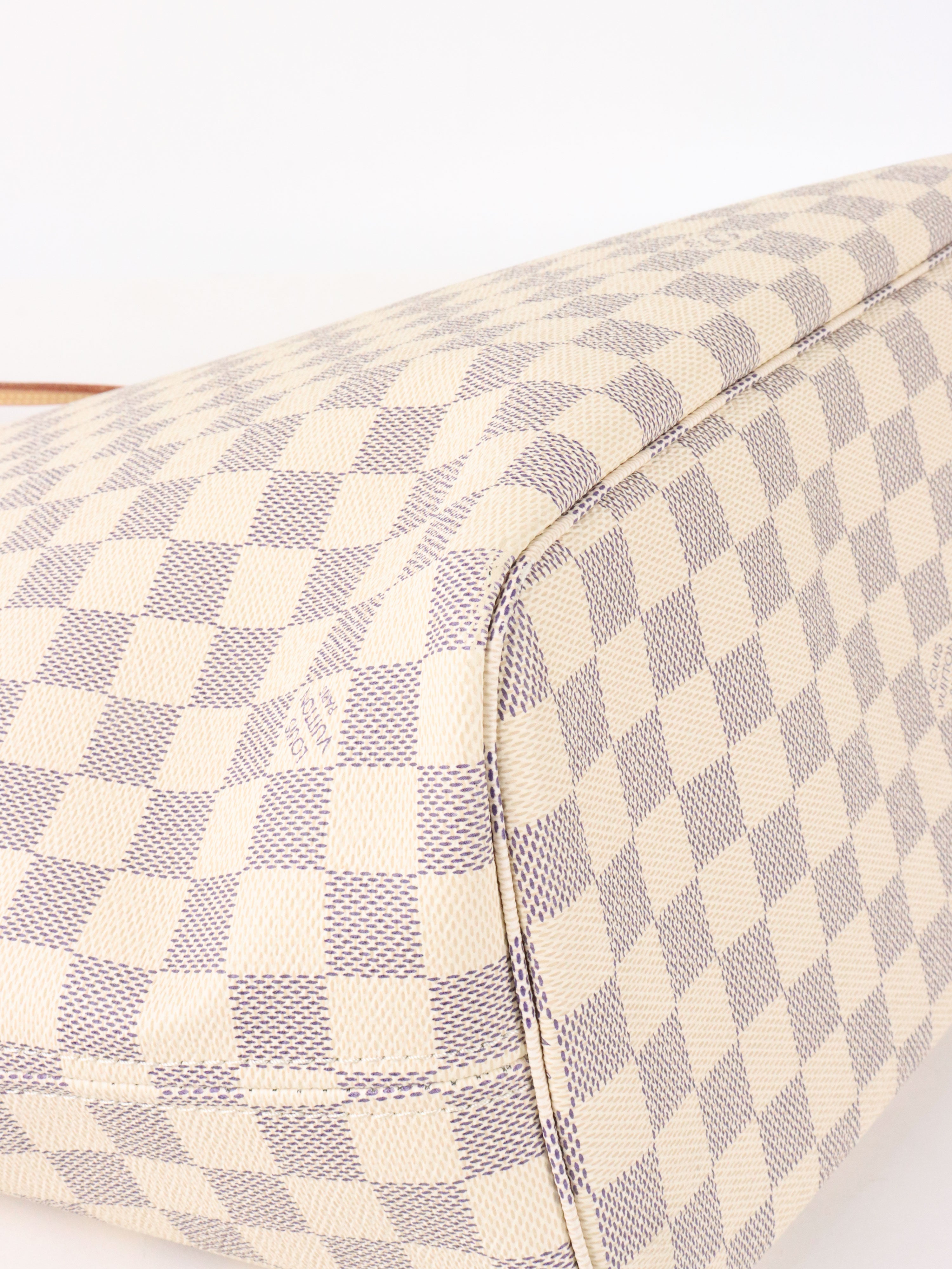 Louis Vuitton Damier Azur Neverfull MM Bag