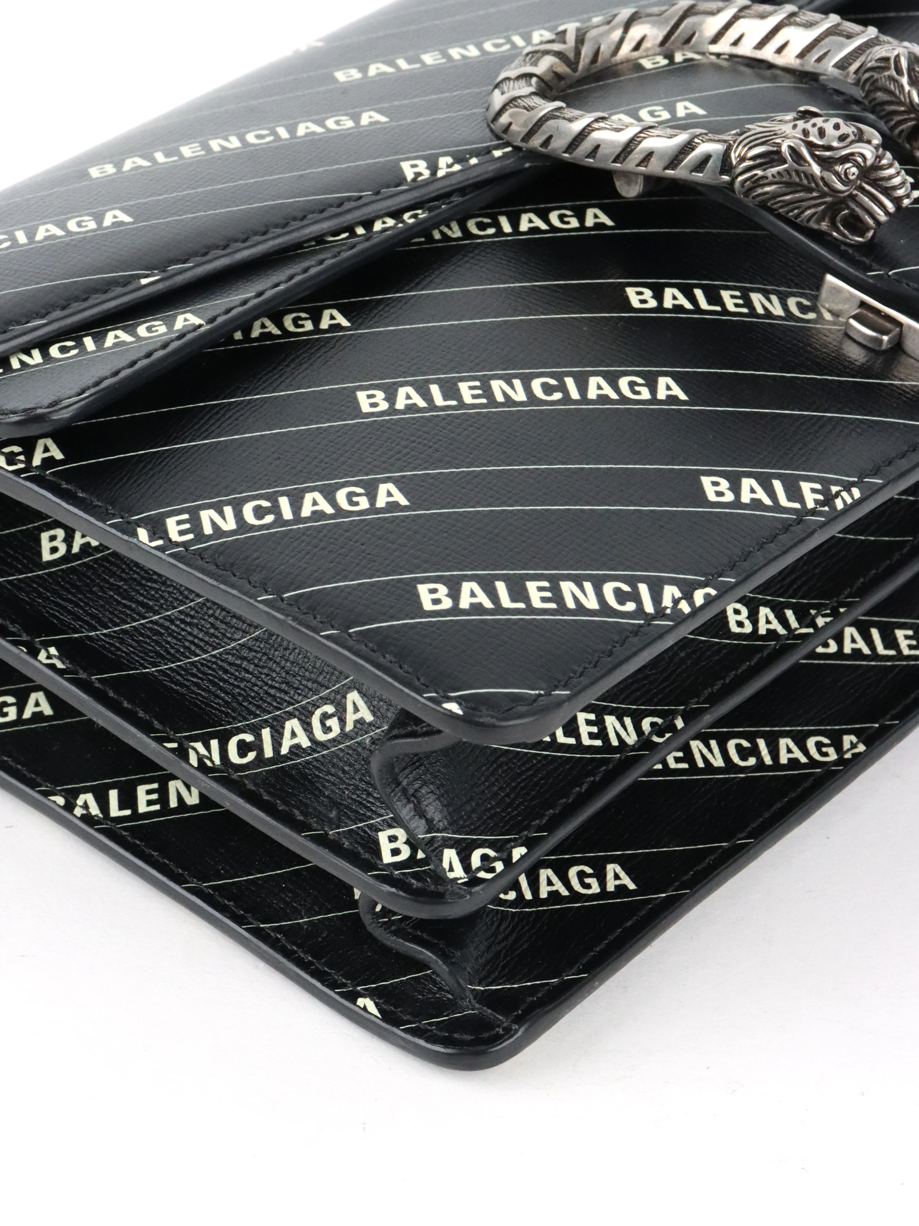 Gucci x Balenciaga Small Black Dionysus The Hacker Project Bag