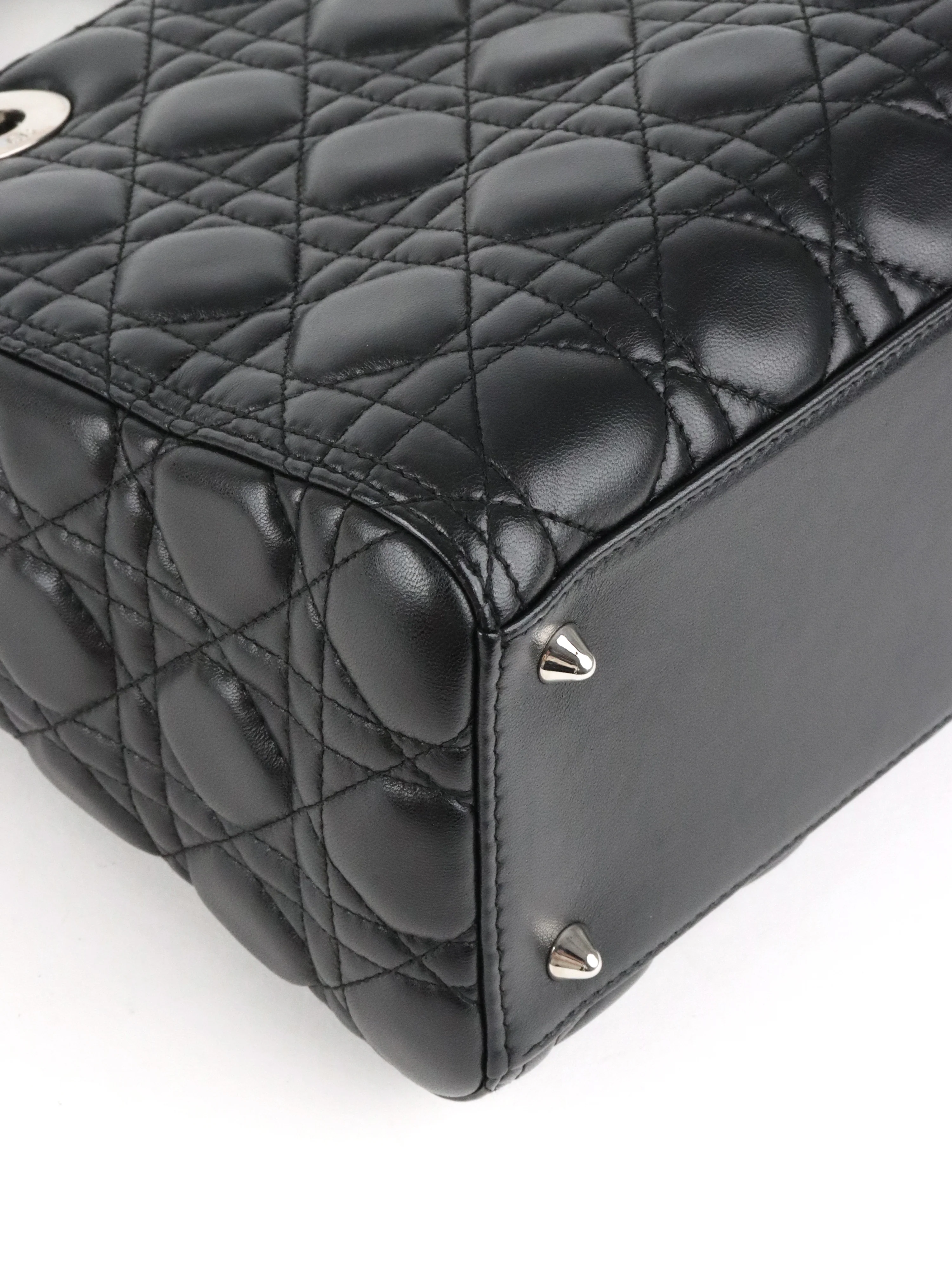 Dior Black Medium Lady Dior Bag