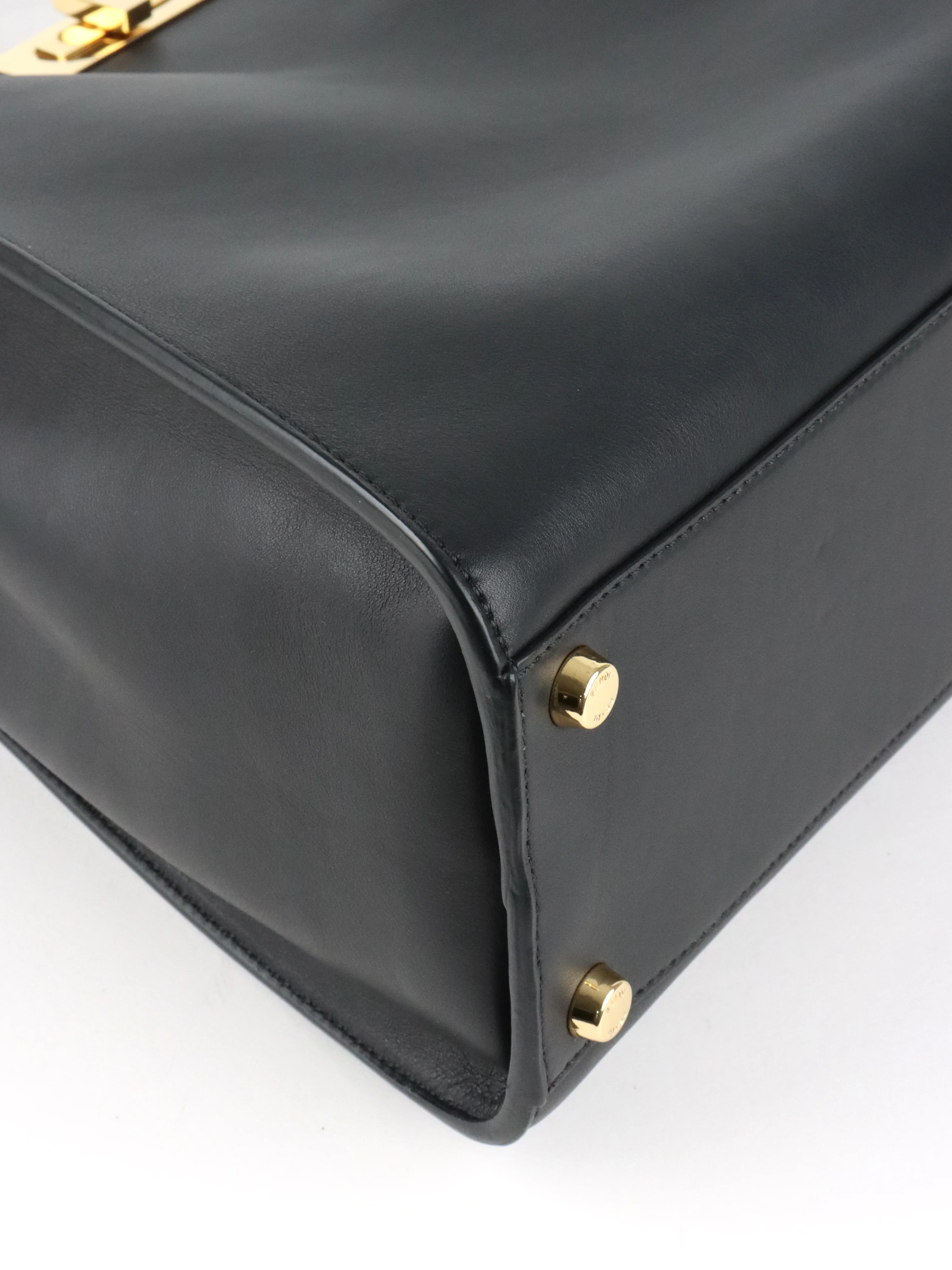 Fendi Black Peekaboo Bag GHW