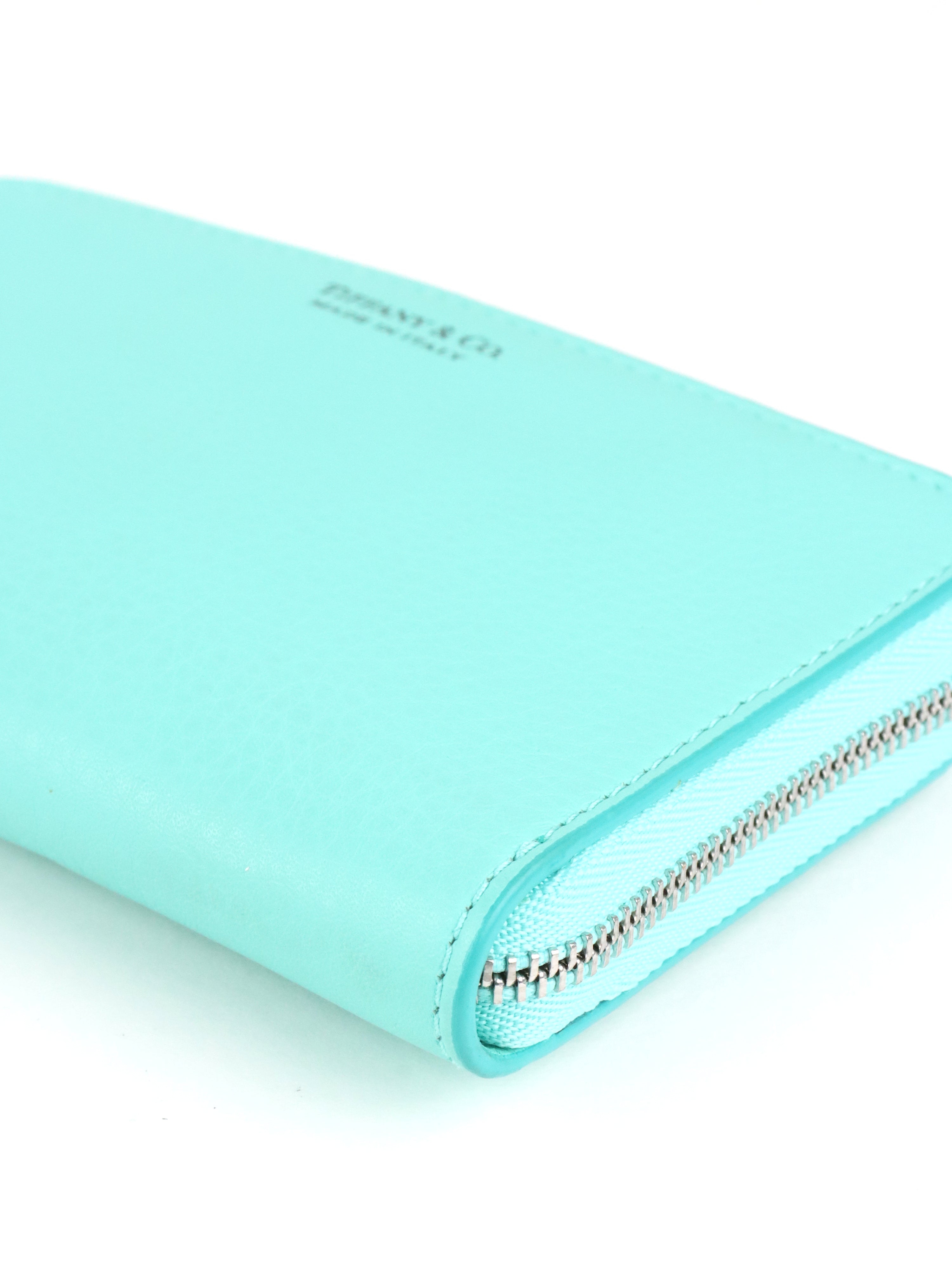Tiffany  Co Turquoise Wristlet Wallet