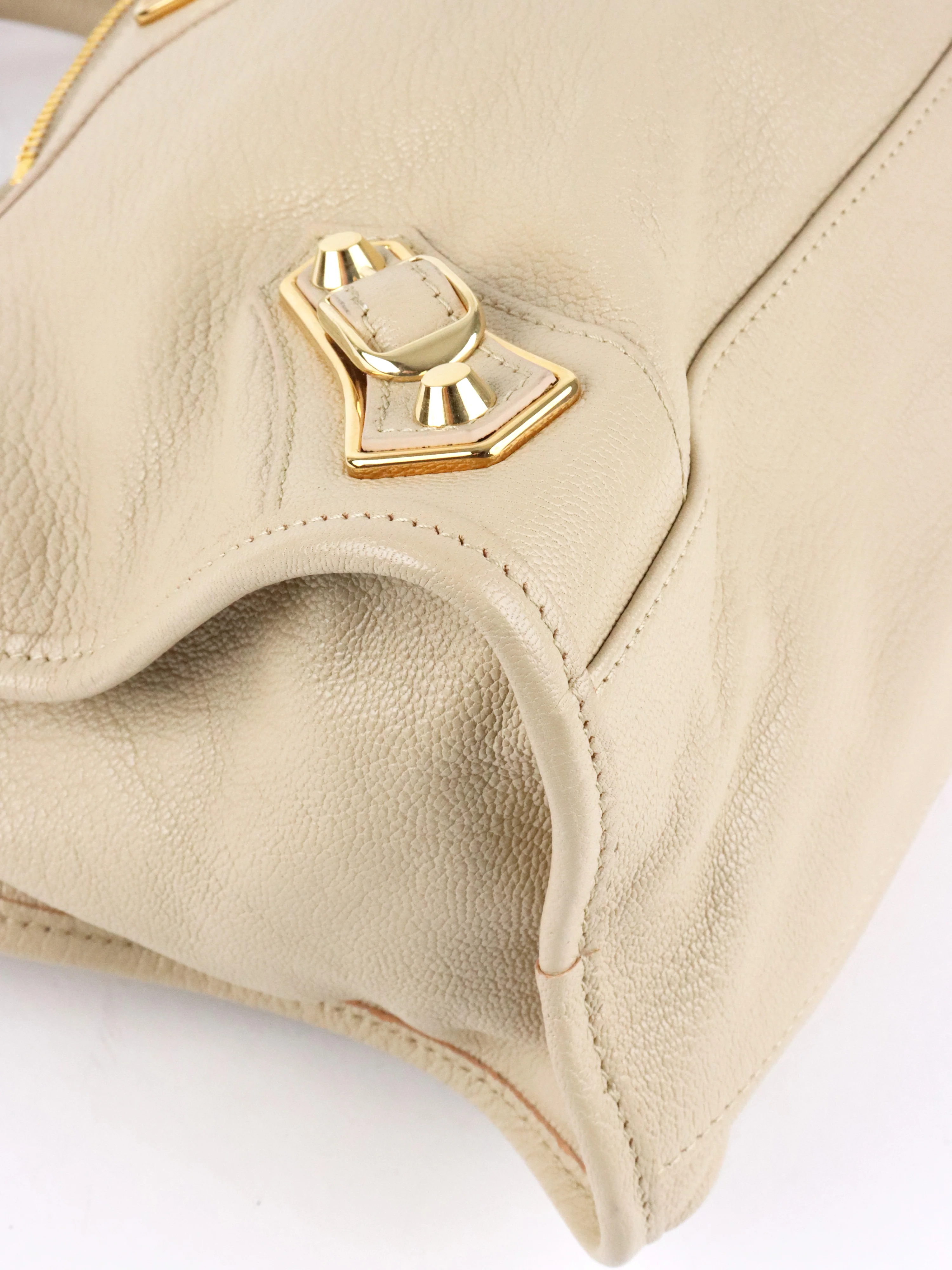 Balenciaga Beige Medium Le City Bag