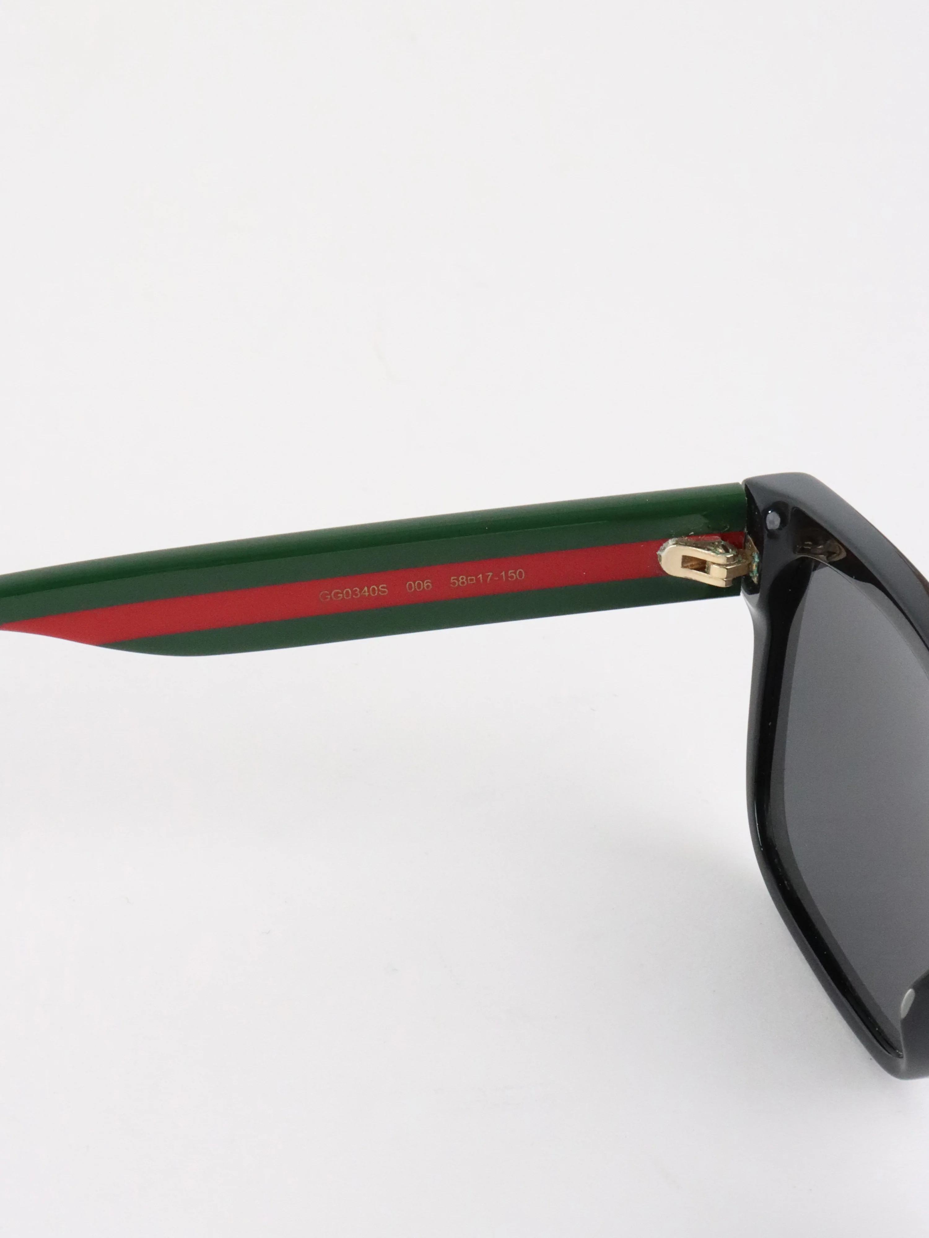 Gucci Black GG0340S Sunglasses