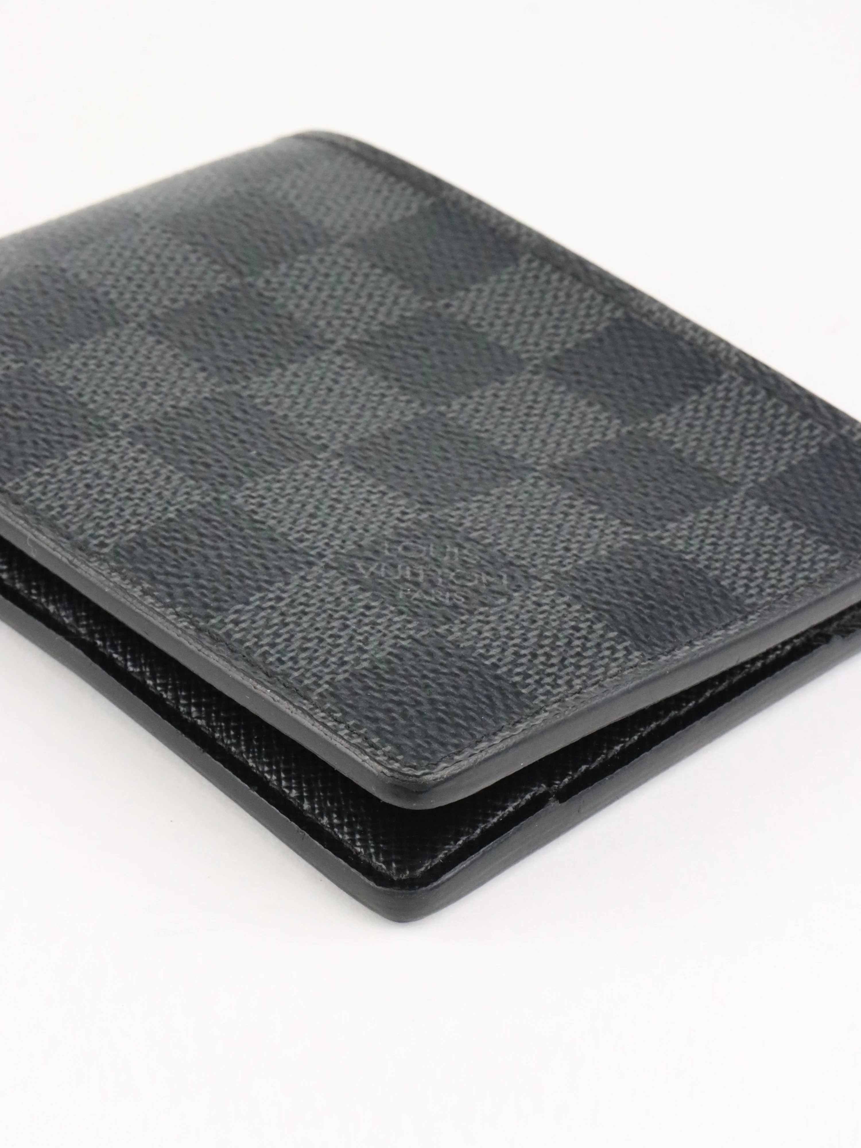 Louis Vuitton Black Damier Ebene Multiple Wallet