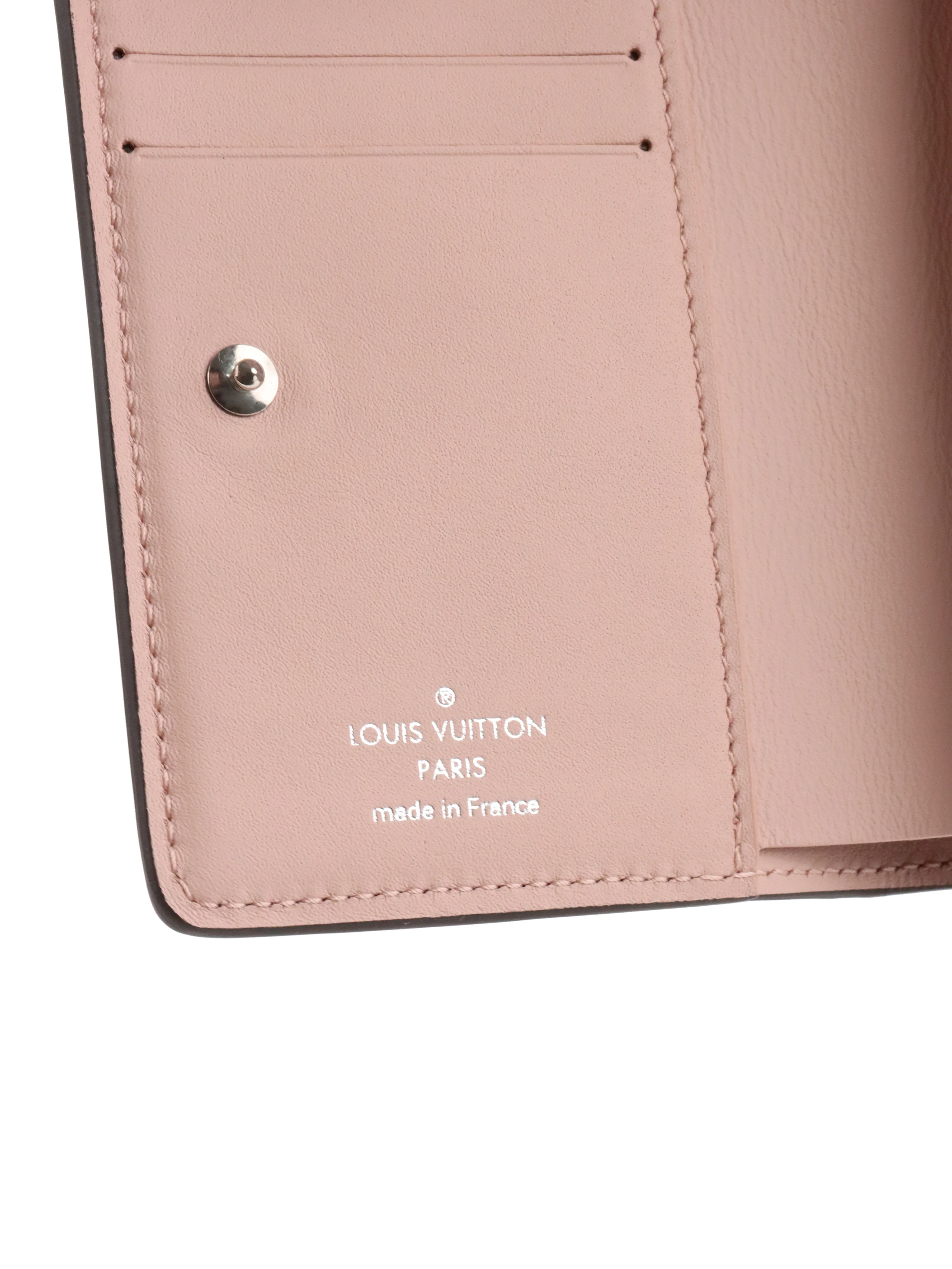 Louis Vuitton Pink Mahina Clea Wallet