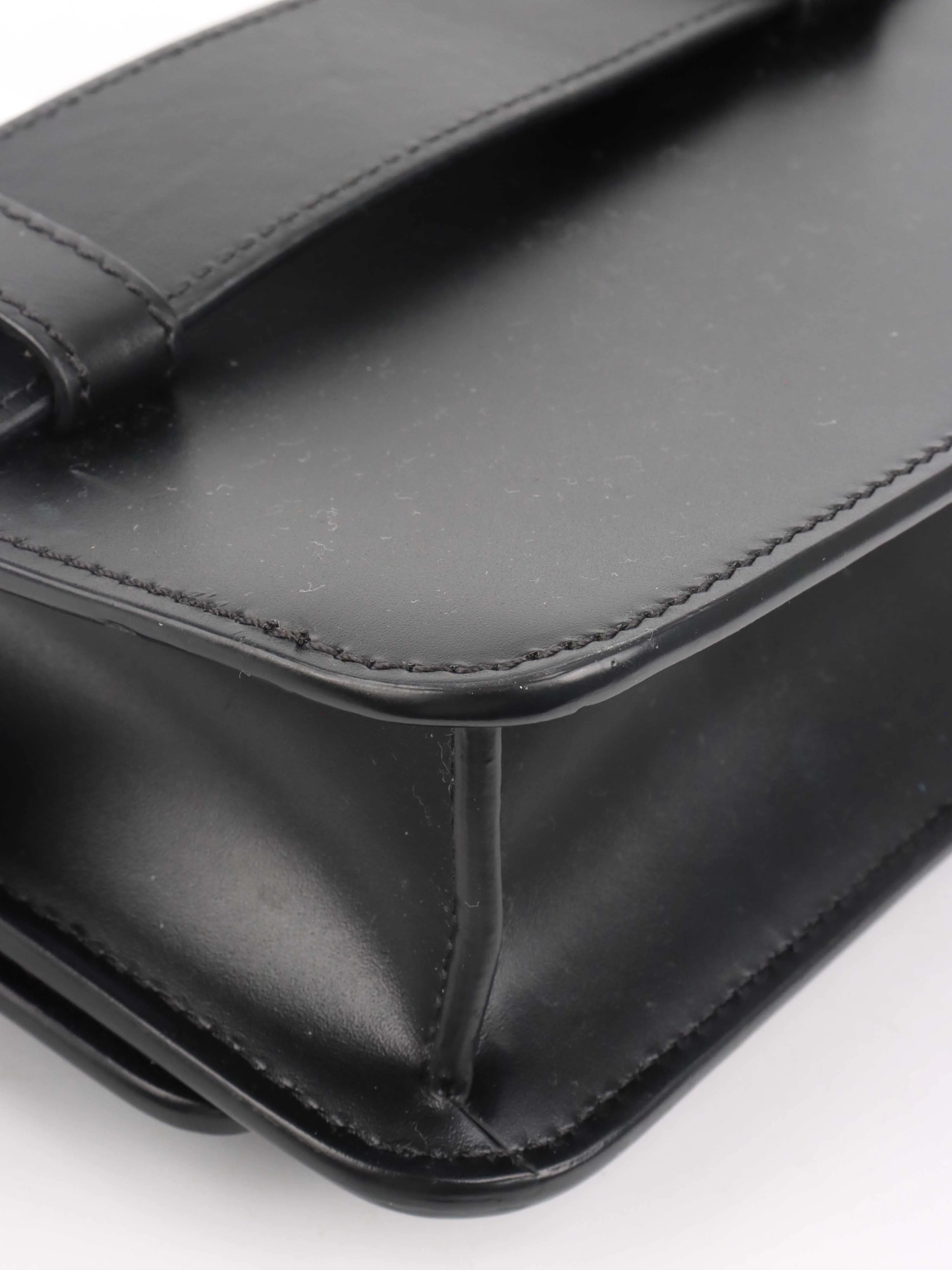 Burberry Black Belt Bag.