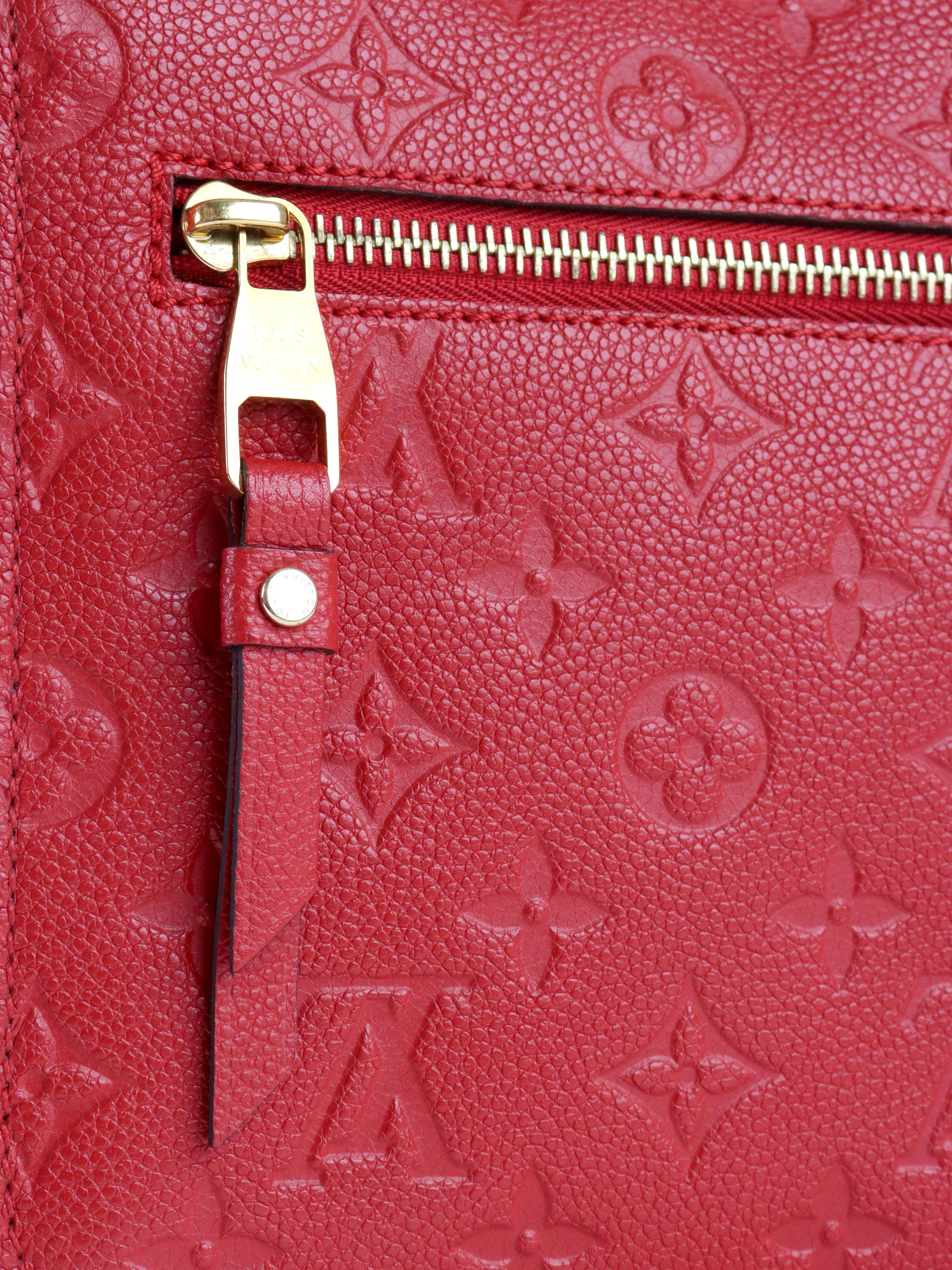 Louis Vuitton Red Monogram Empriented Metis Bag