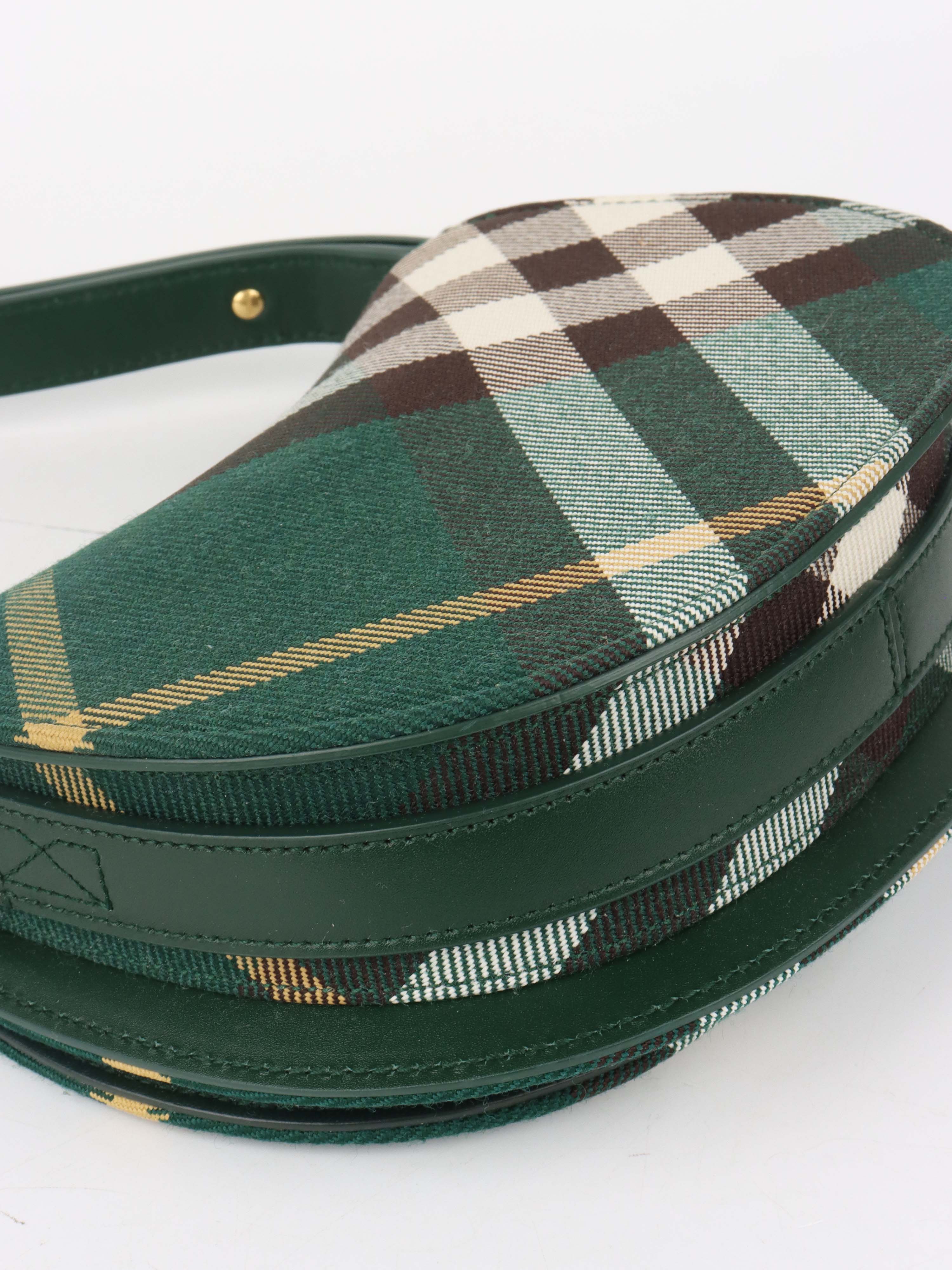 Burberry Deep Green Mini Rocking Horse Bag.