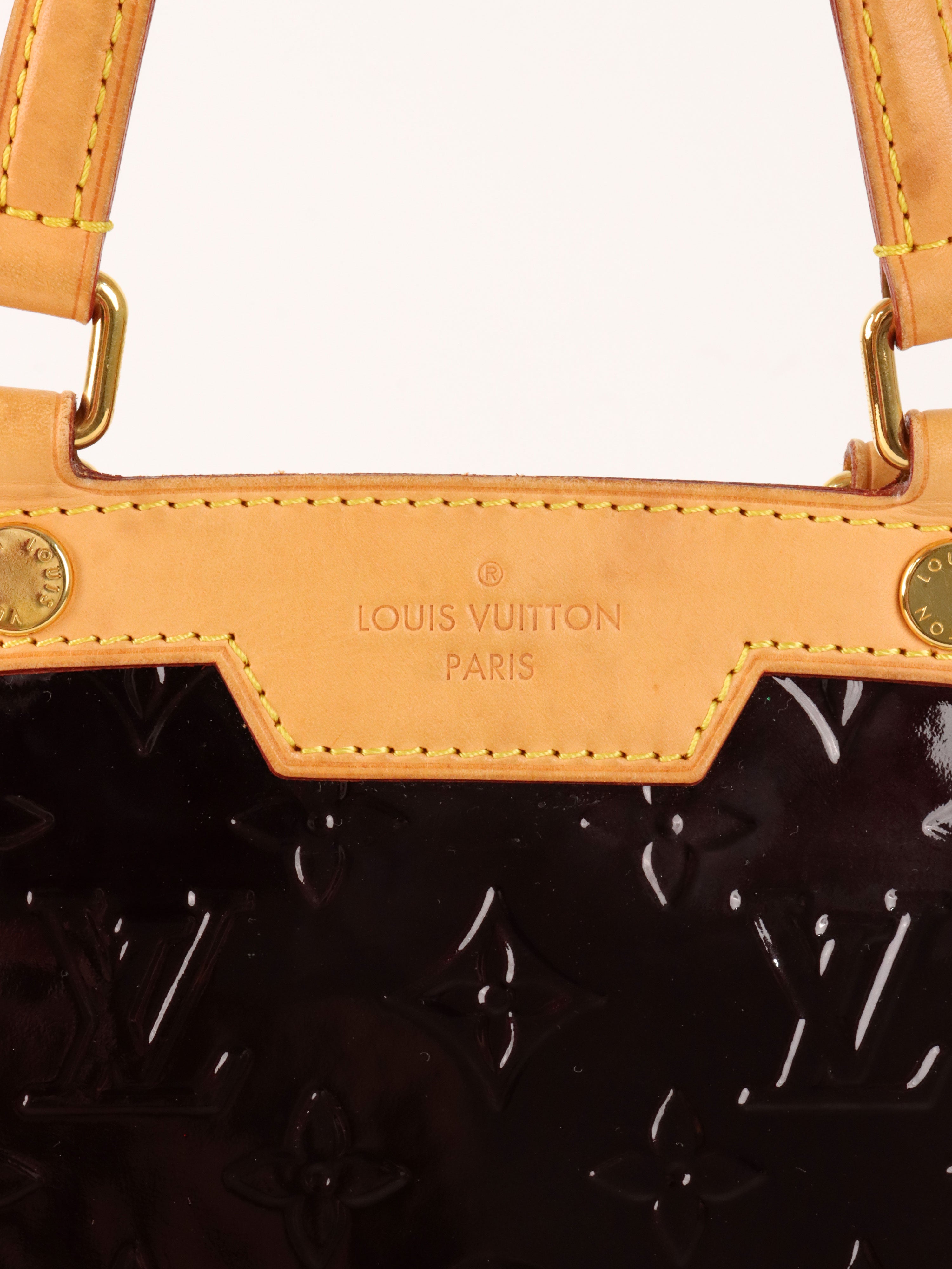 Louis Vuitton Amarate Monogram Vernis Brea MM Bag
