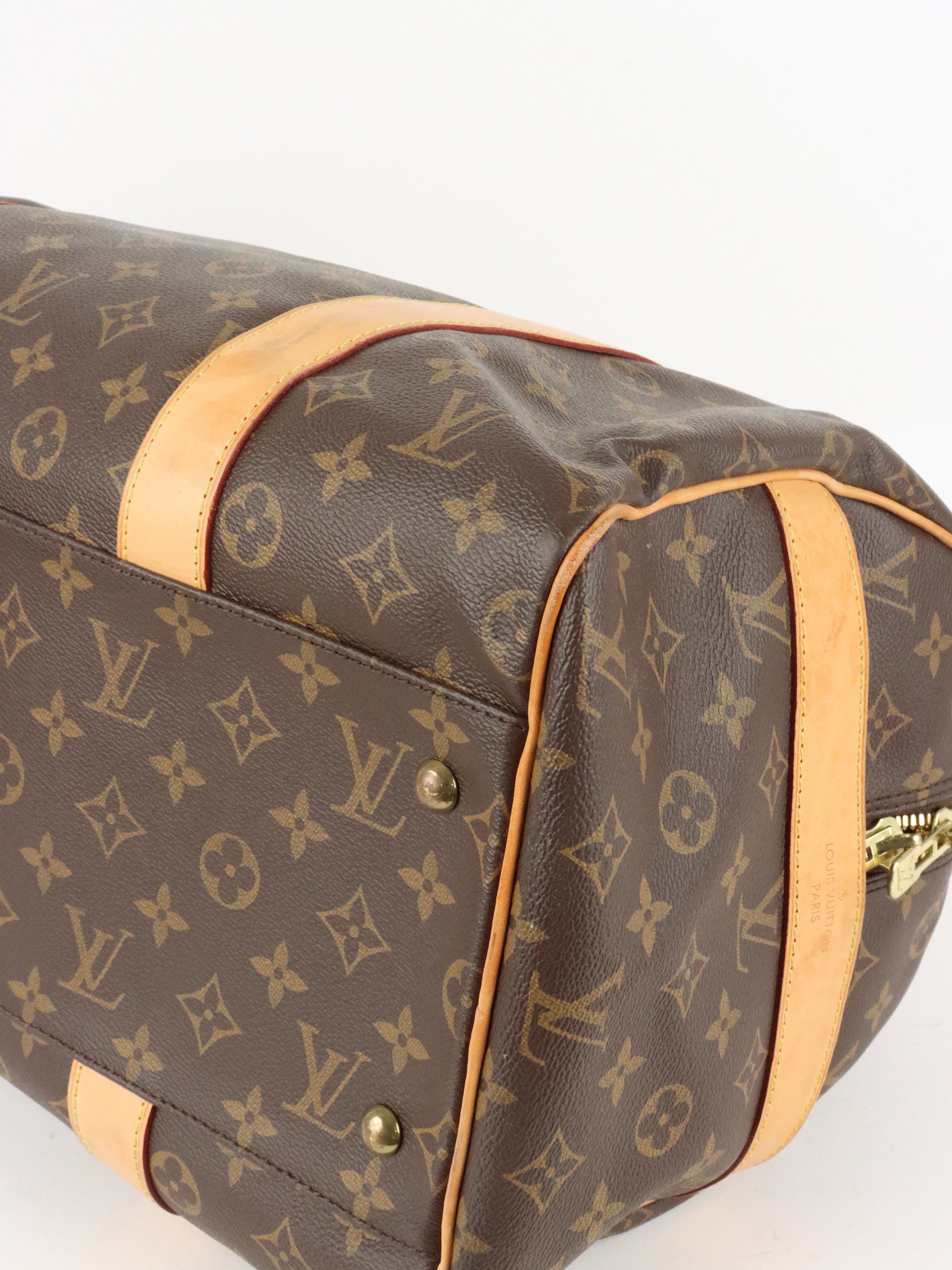 Louis Vuitton Vintage Monogram Carryall Duffle Bag