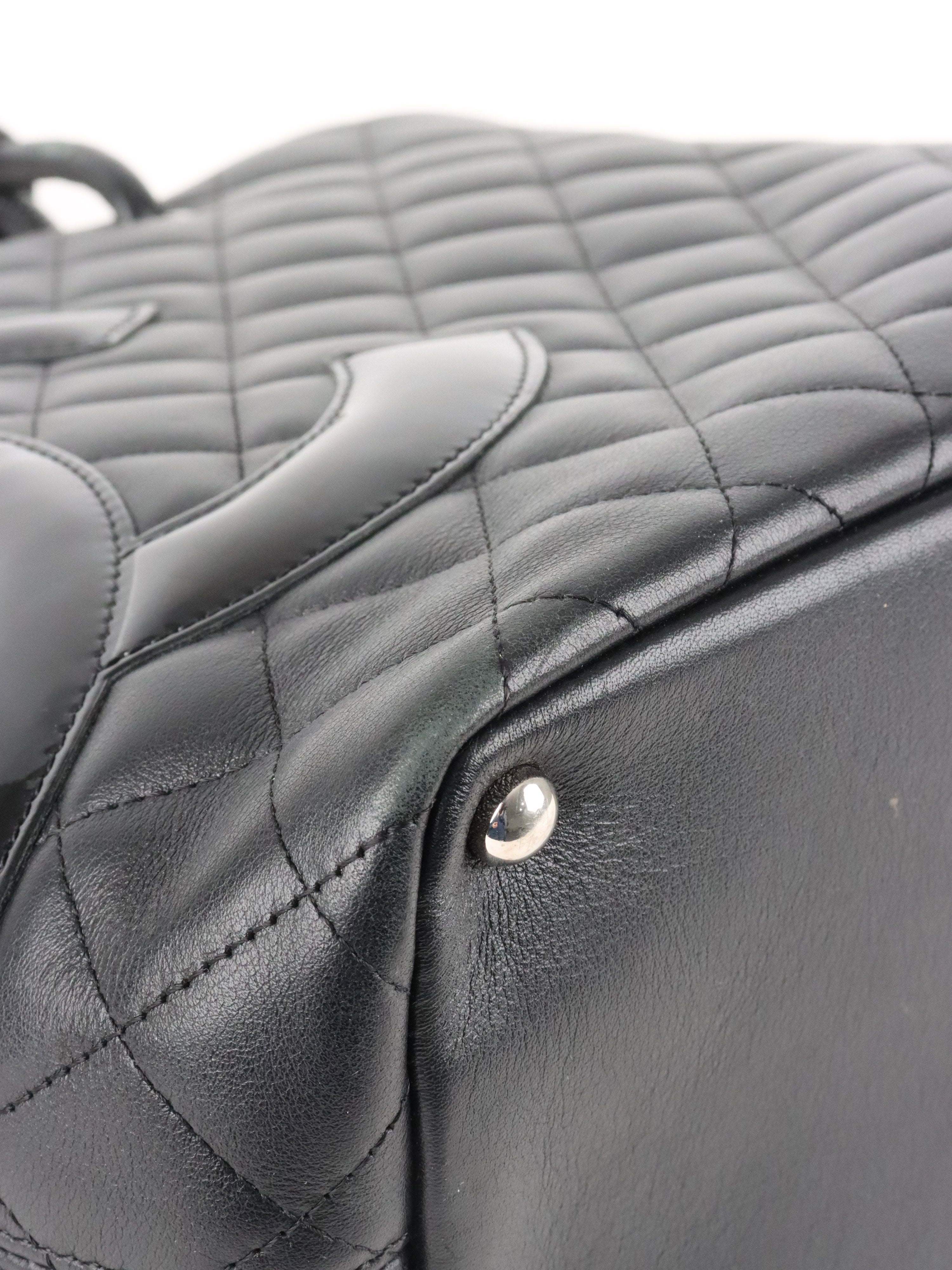 Chanel Black Cambon Ligne Tote Bag