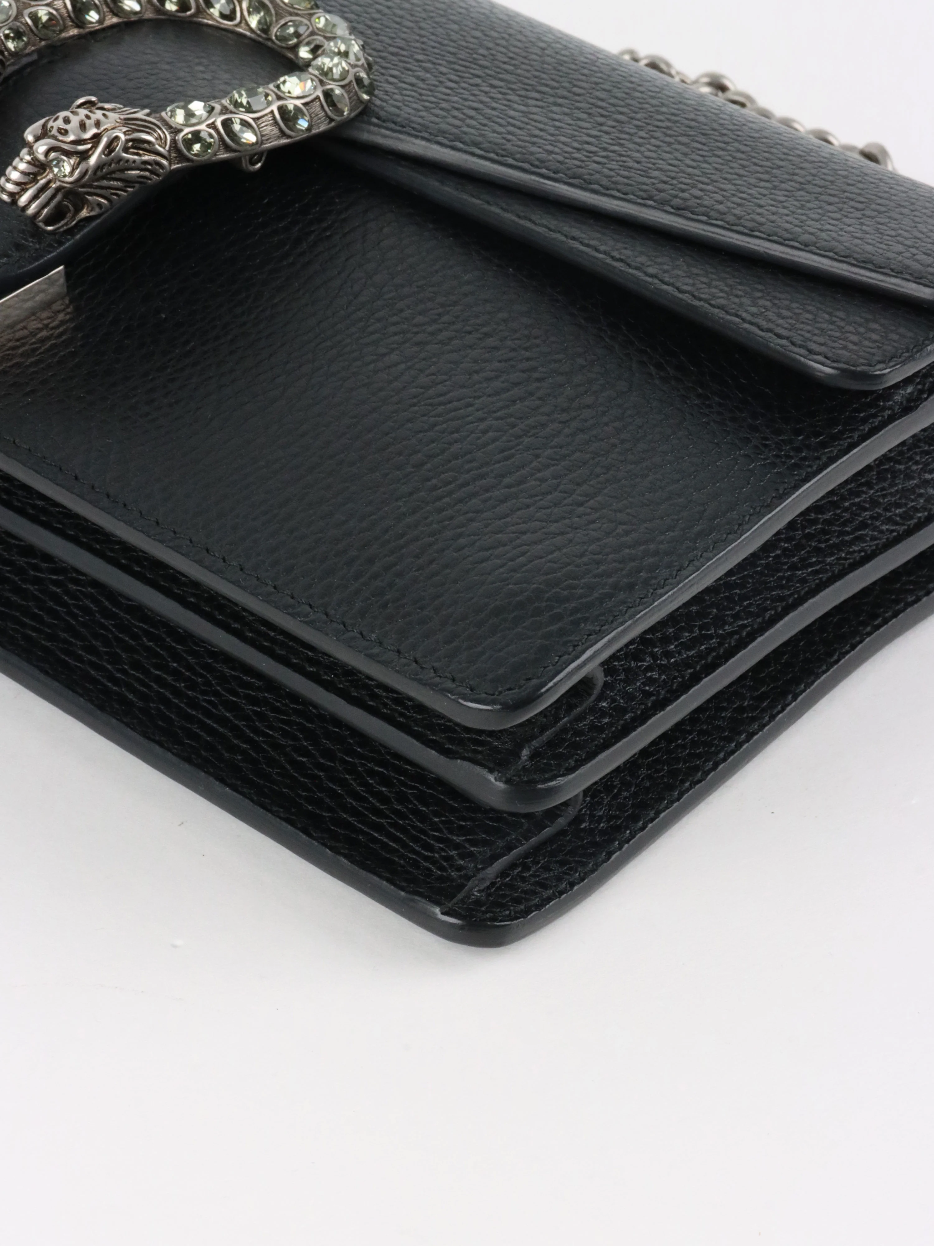 Gucci Small Black Dionysus Bag.