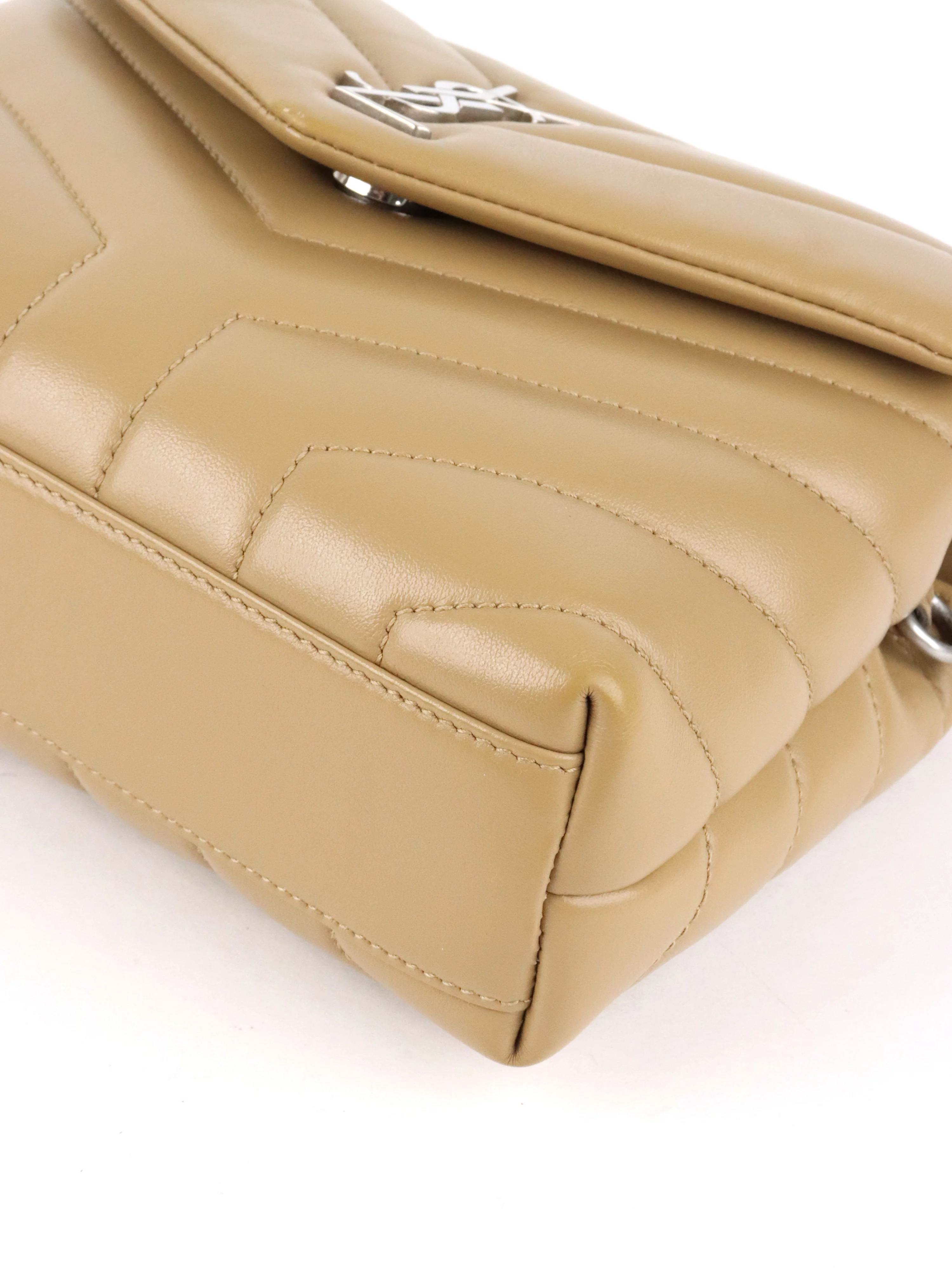 Saint Laurent Tan Toy Lou Lou Bag