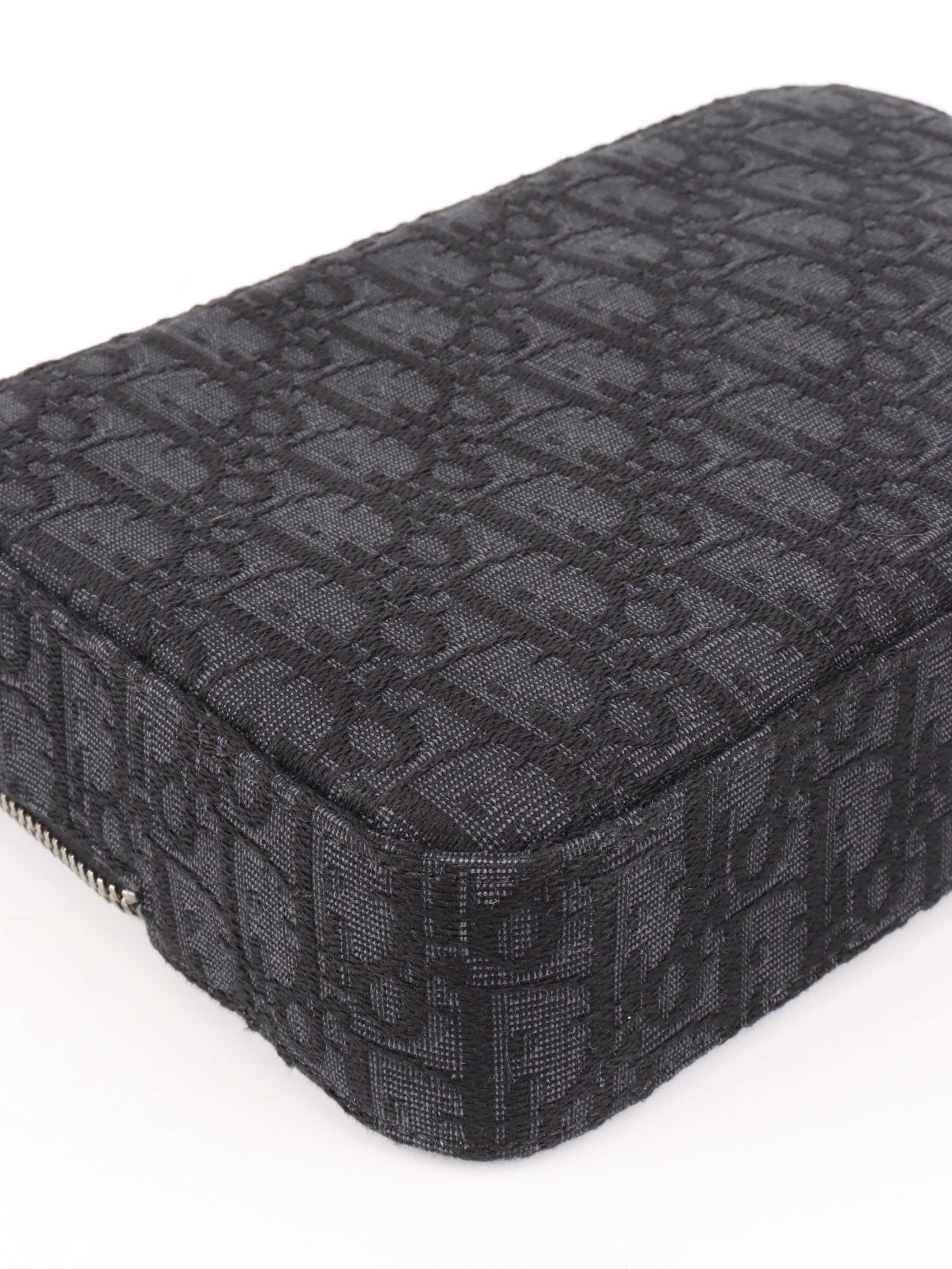 Dior Mens Black Safari Pouch.