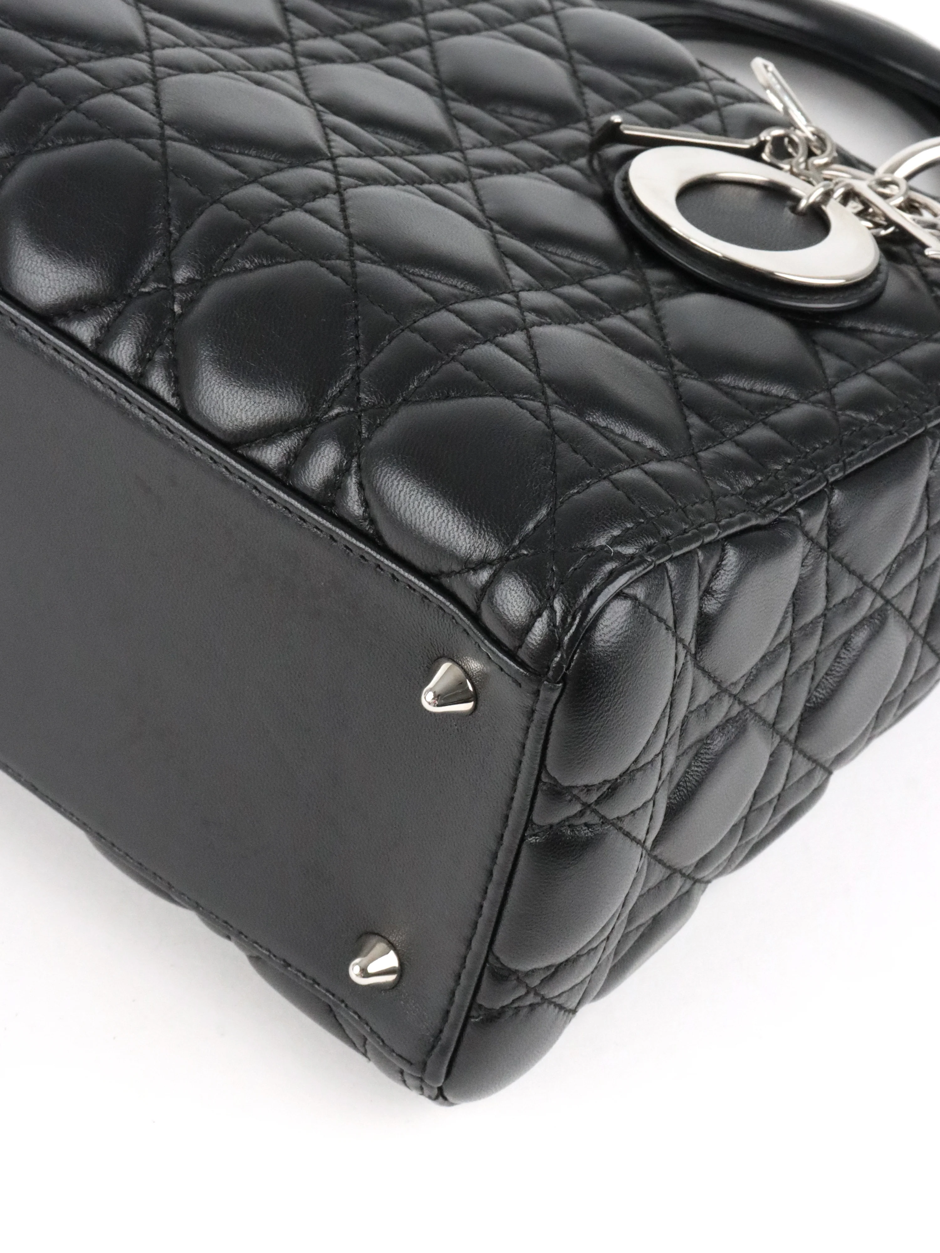 Dior Black Medium Lady Dior Bag