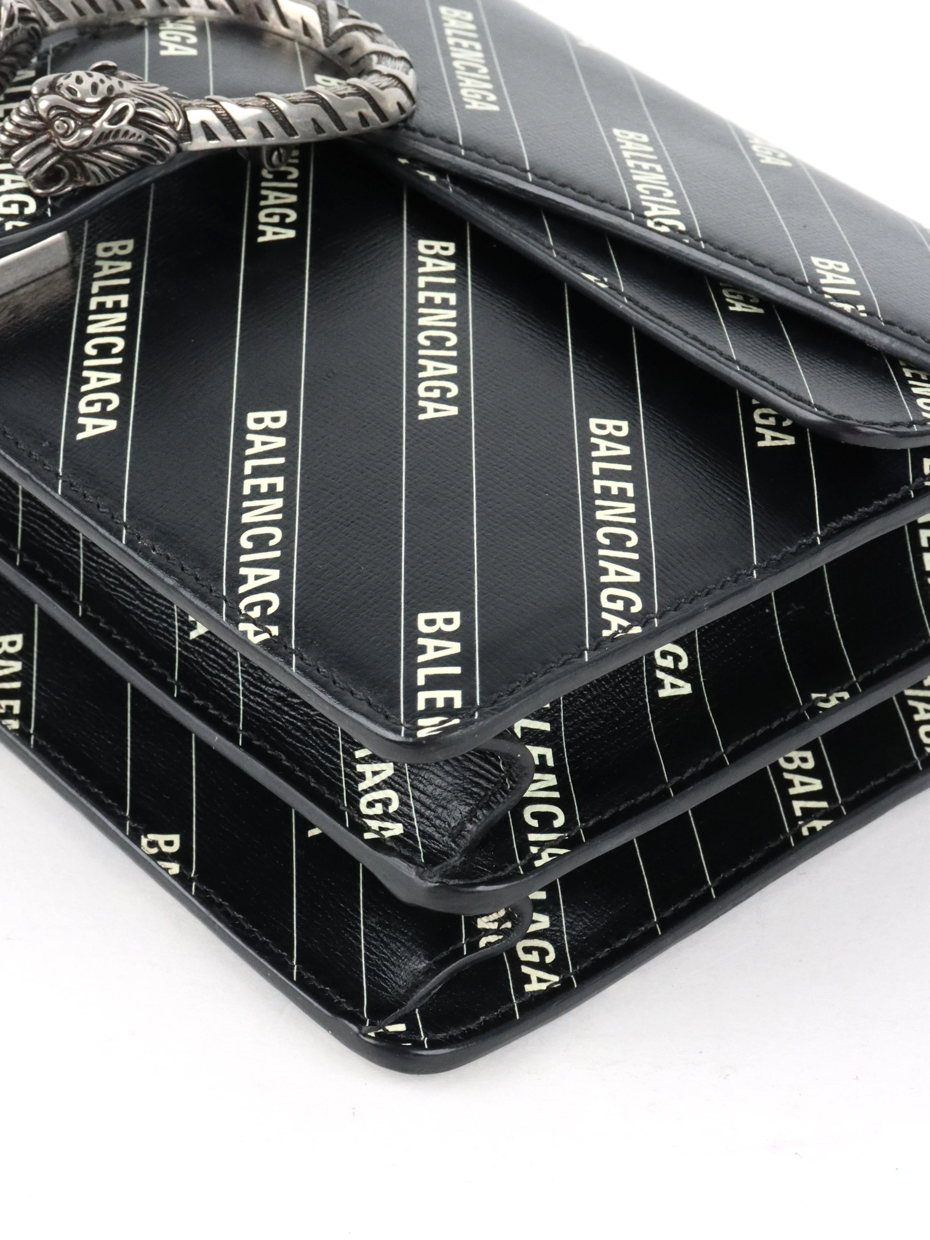 Gucci x Balenciaga Small Black Dionysus The Hacker Project Bag