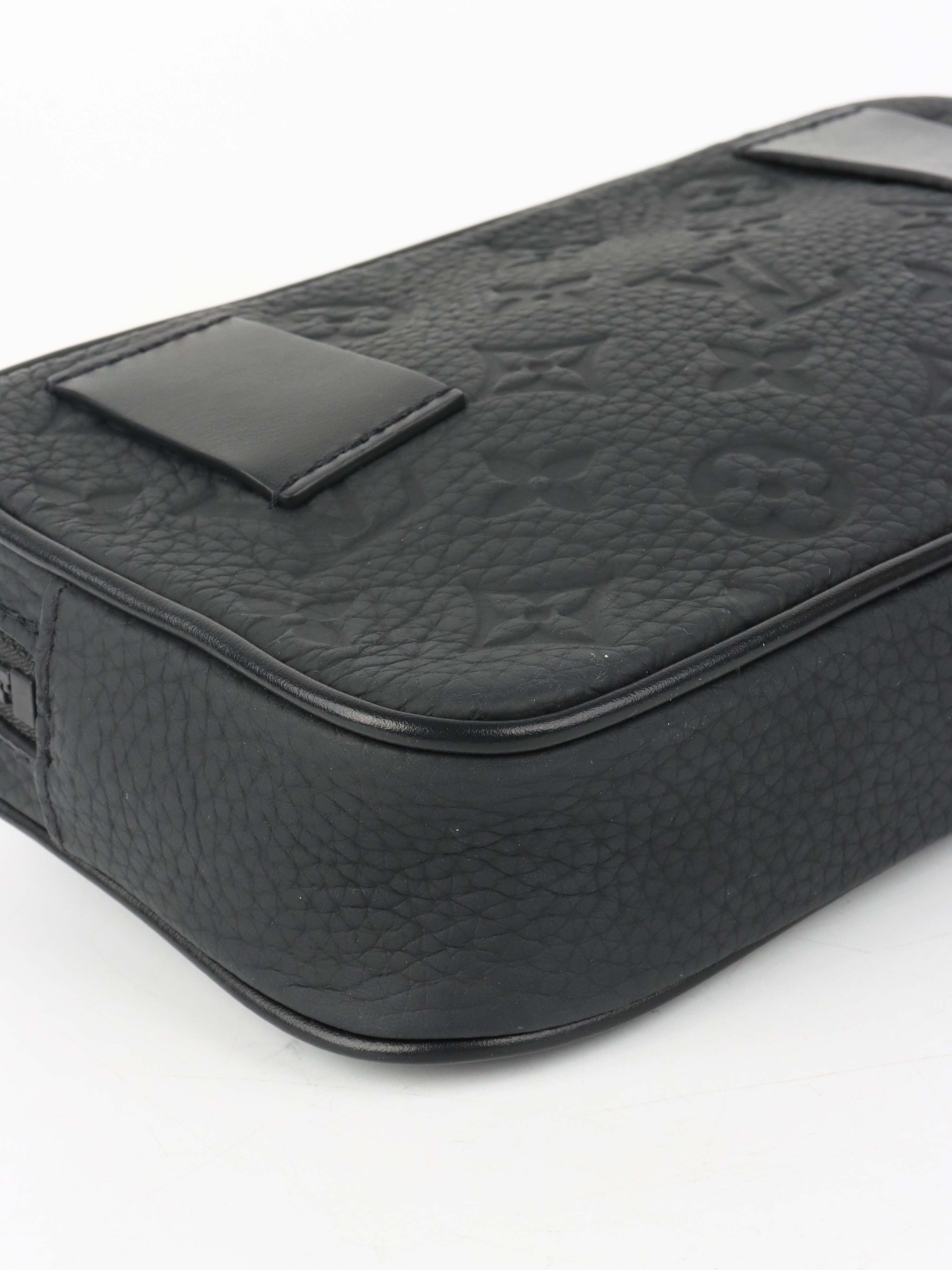 Louis Vuitton Black Monogram Solar Ray Belt Bag.