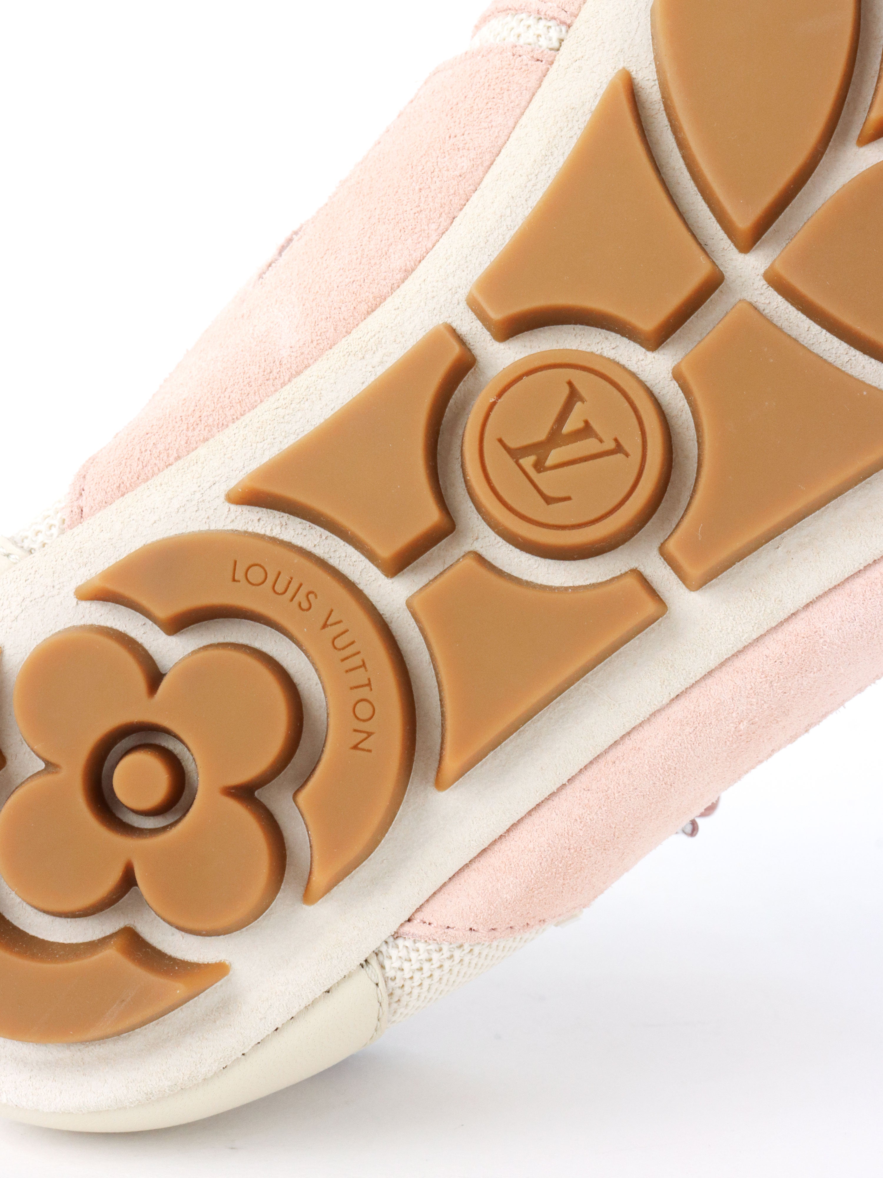 Louis Vuitton Pink LV Sneakerina Shoe.