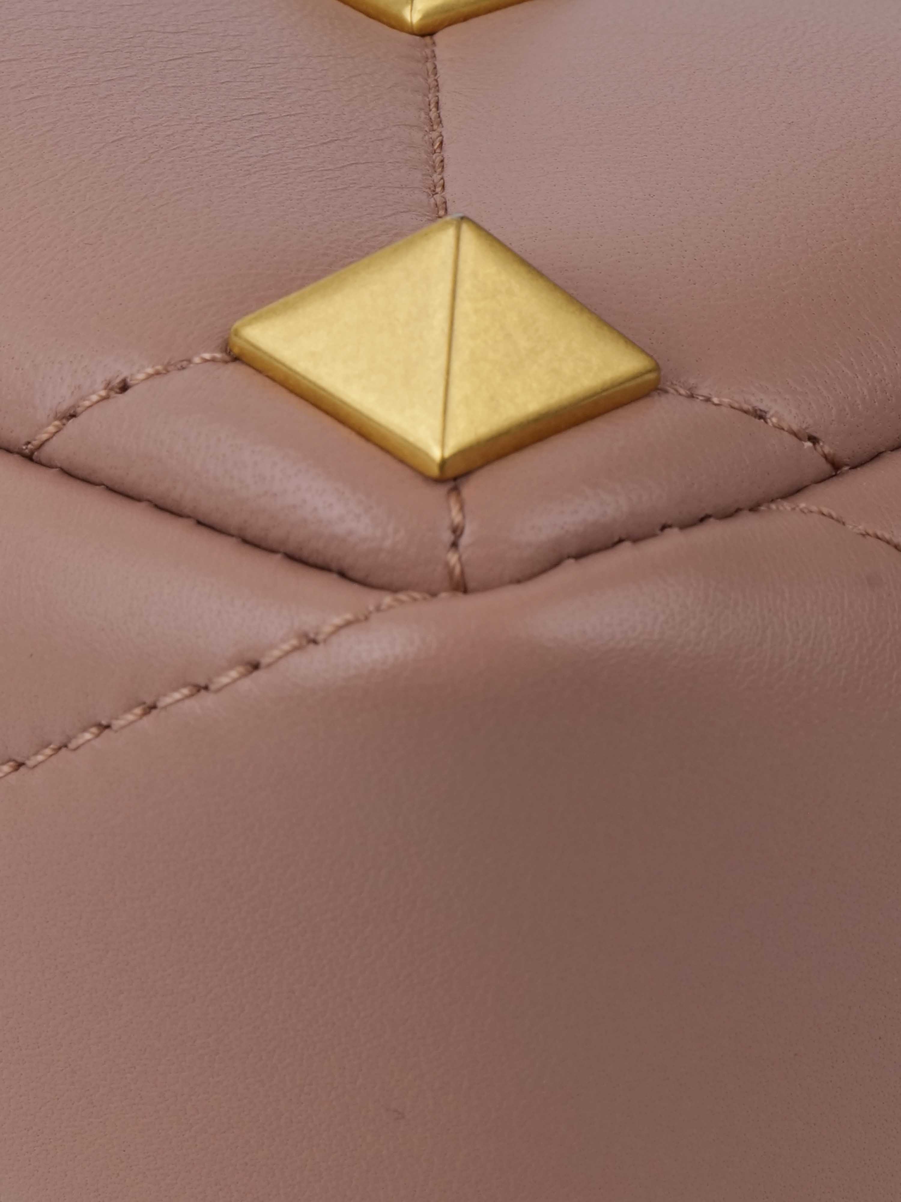 Valentino Blush Pink Medium Roman Stud Bag.