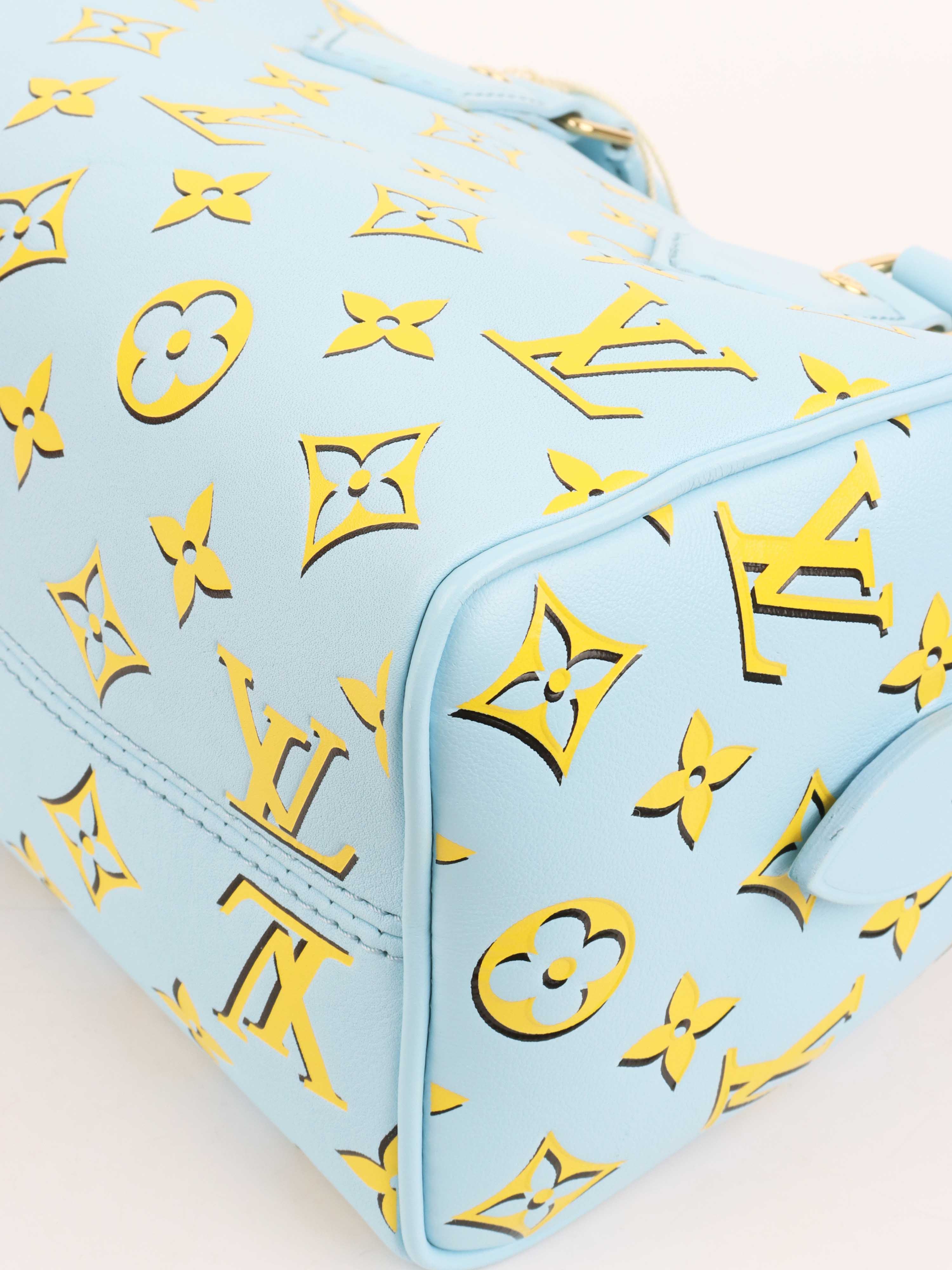 Louis Vuitton Baby Blue Speedy Bandouliere 20.