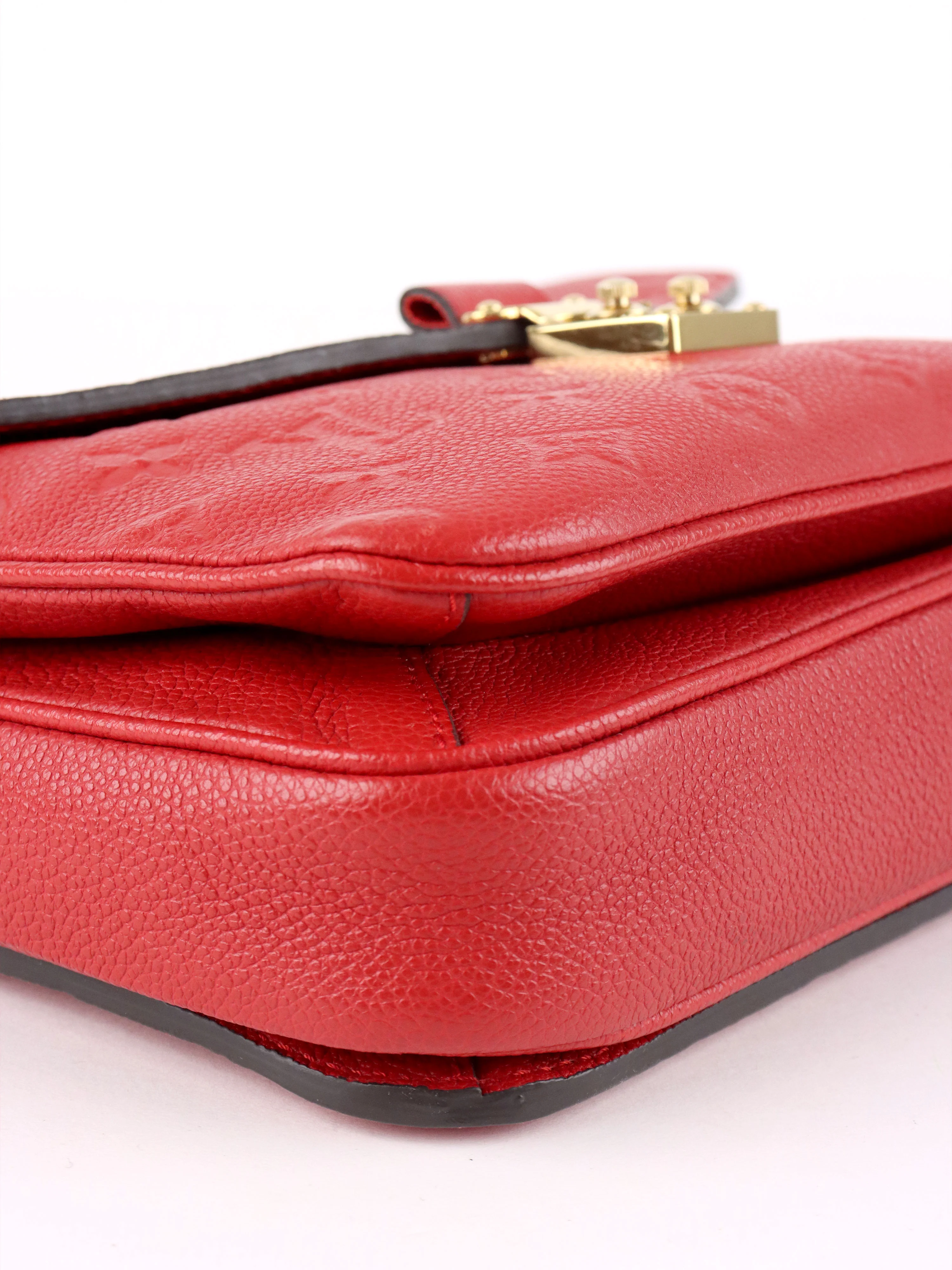 Louis Vuitton Red Monogram Empriented Metis Bag