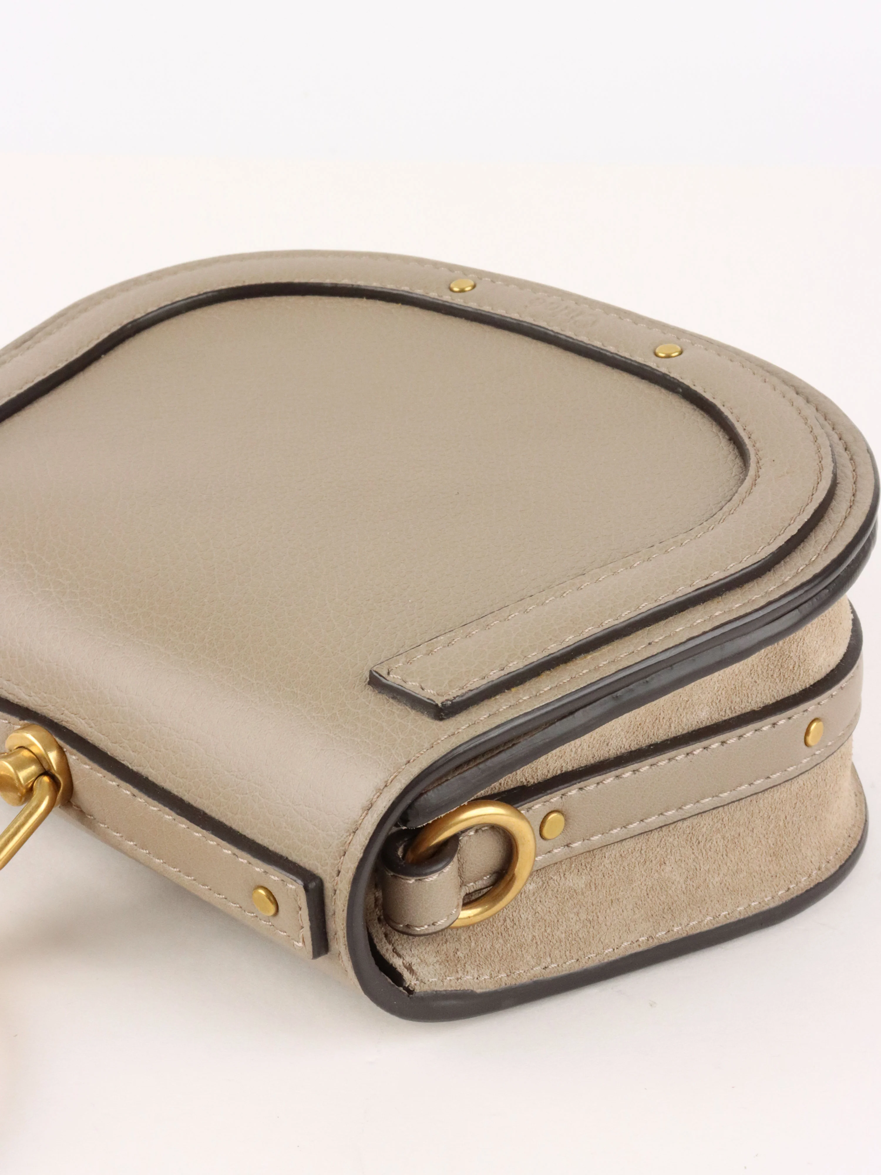 Chloe Small Grey Nile Bracelet Bag