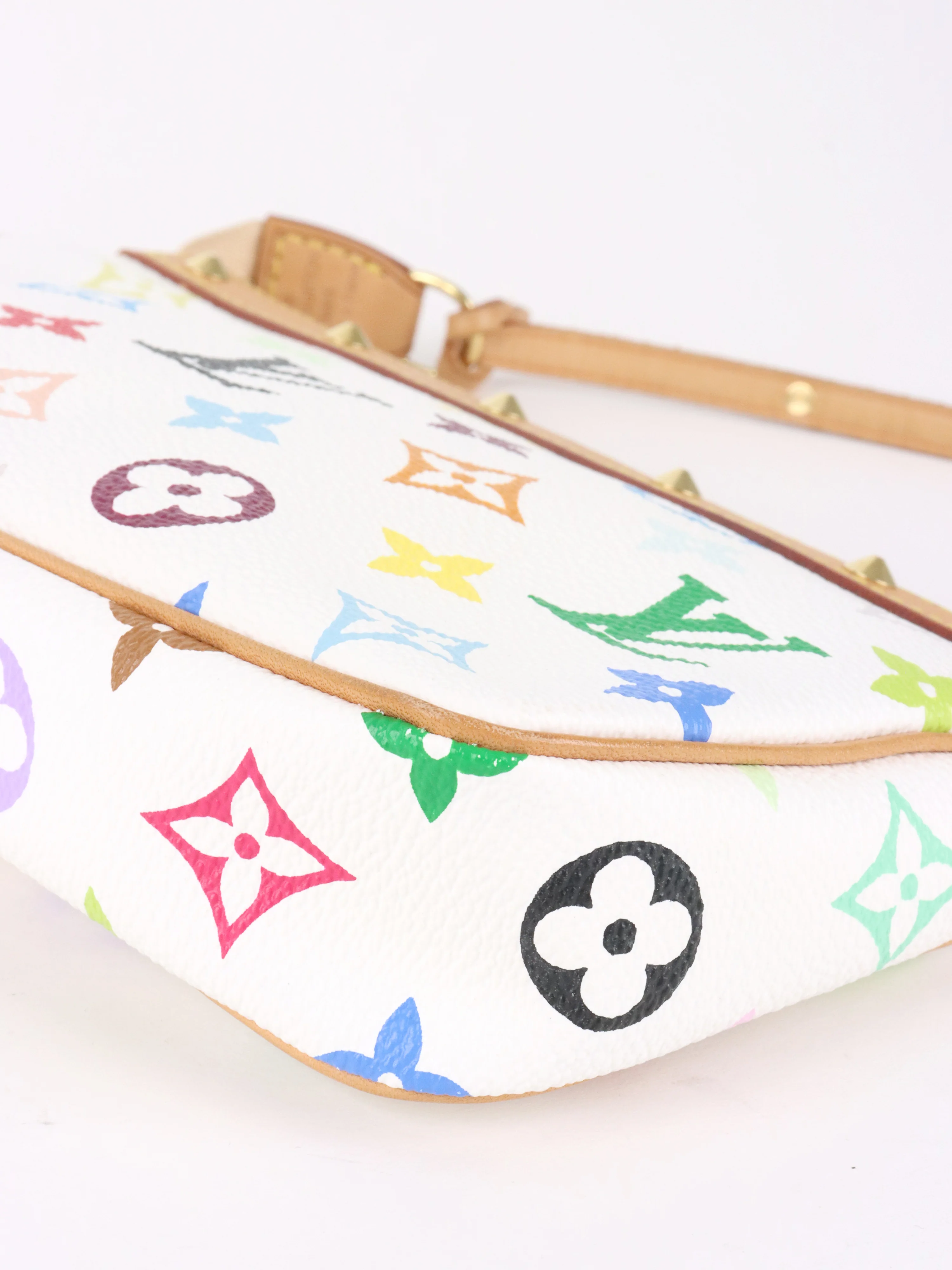 Louis Vuitton x Takashi Murakami Vintage Pochette Accessoires Bag