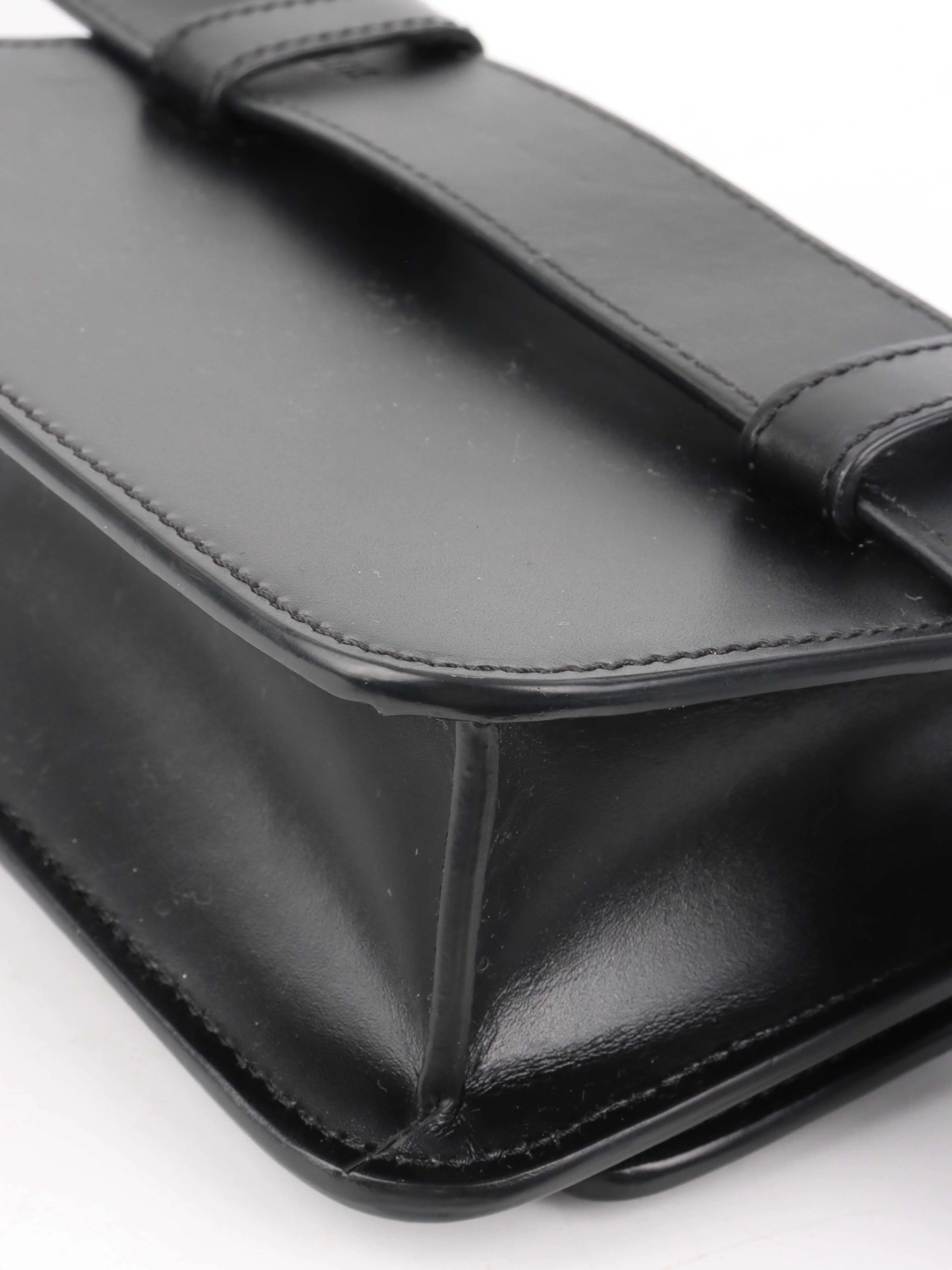 Burberry Black Belt Bag.