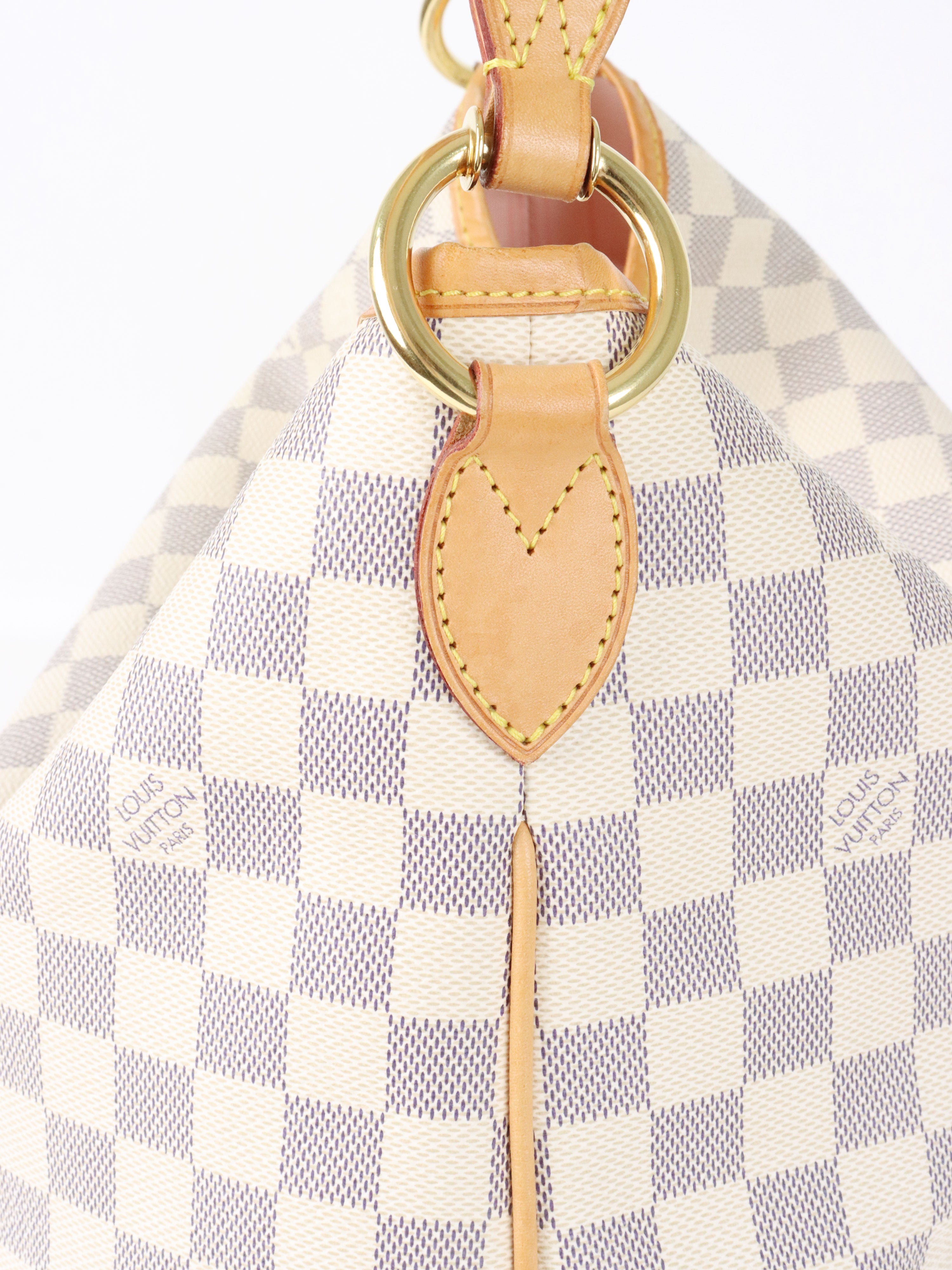 Louis Vuitton Delightful Damier Azur MM NM Hobo Bag